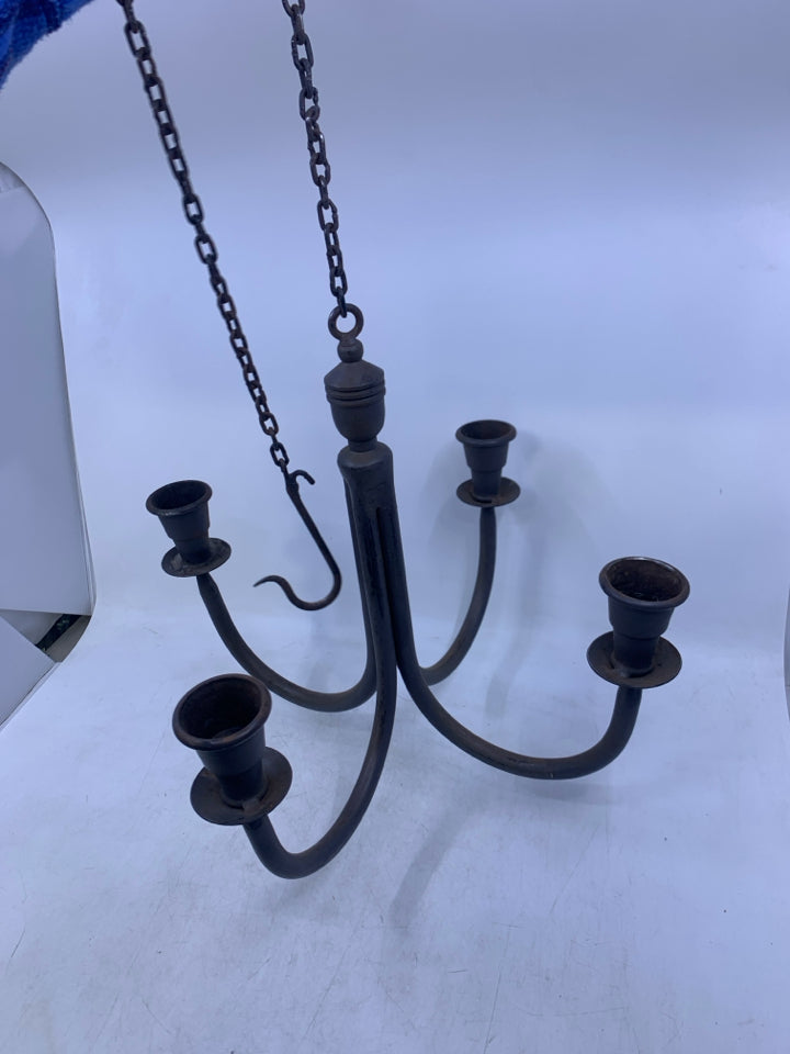 HEAVY METAL 4 SLOT TAPERED CANDLE CHANDLER.