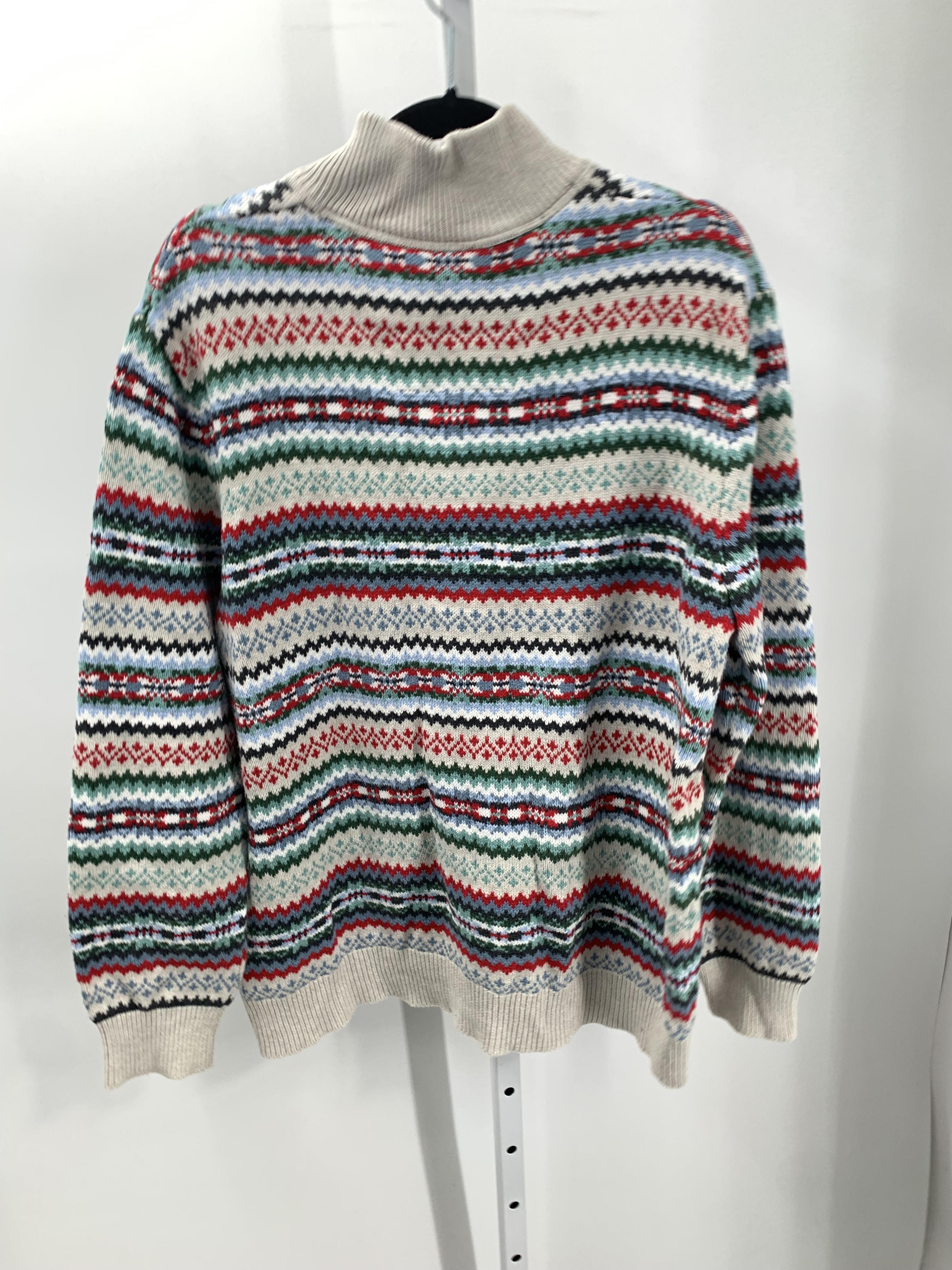 BLUE RED GREEN PATTERN