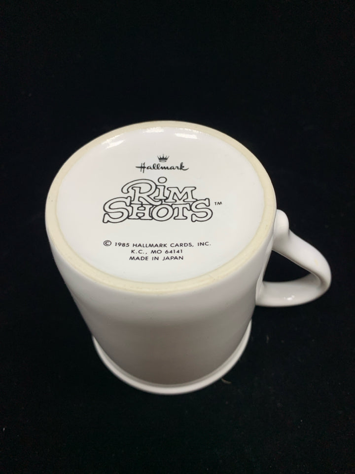 THINKING OF YOU- RIM SHOTS MUG.