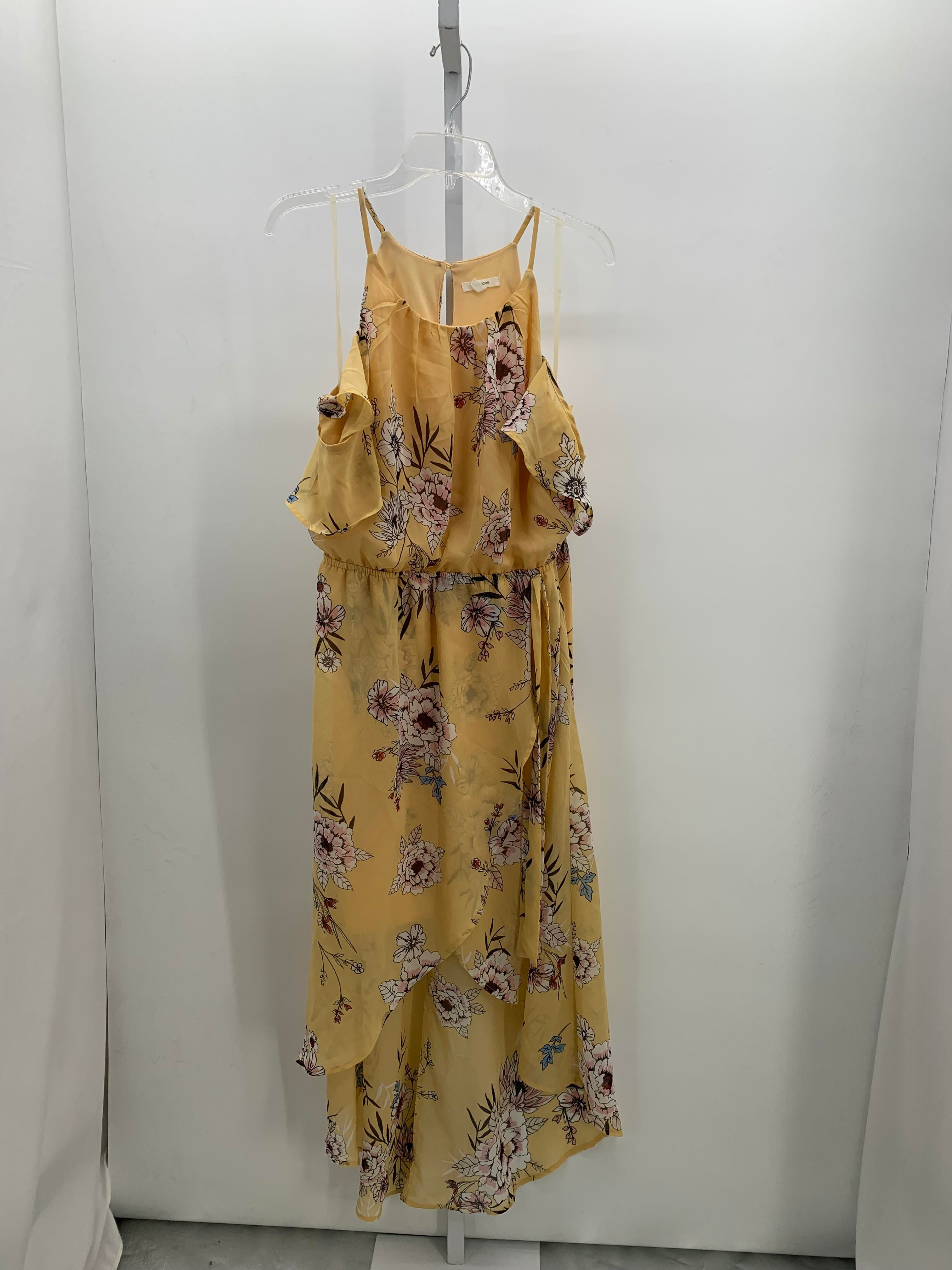 Maurices Size Large Misses Short Sleeve Dress