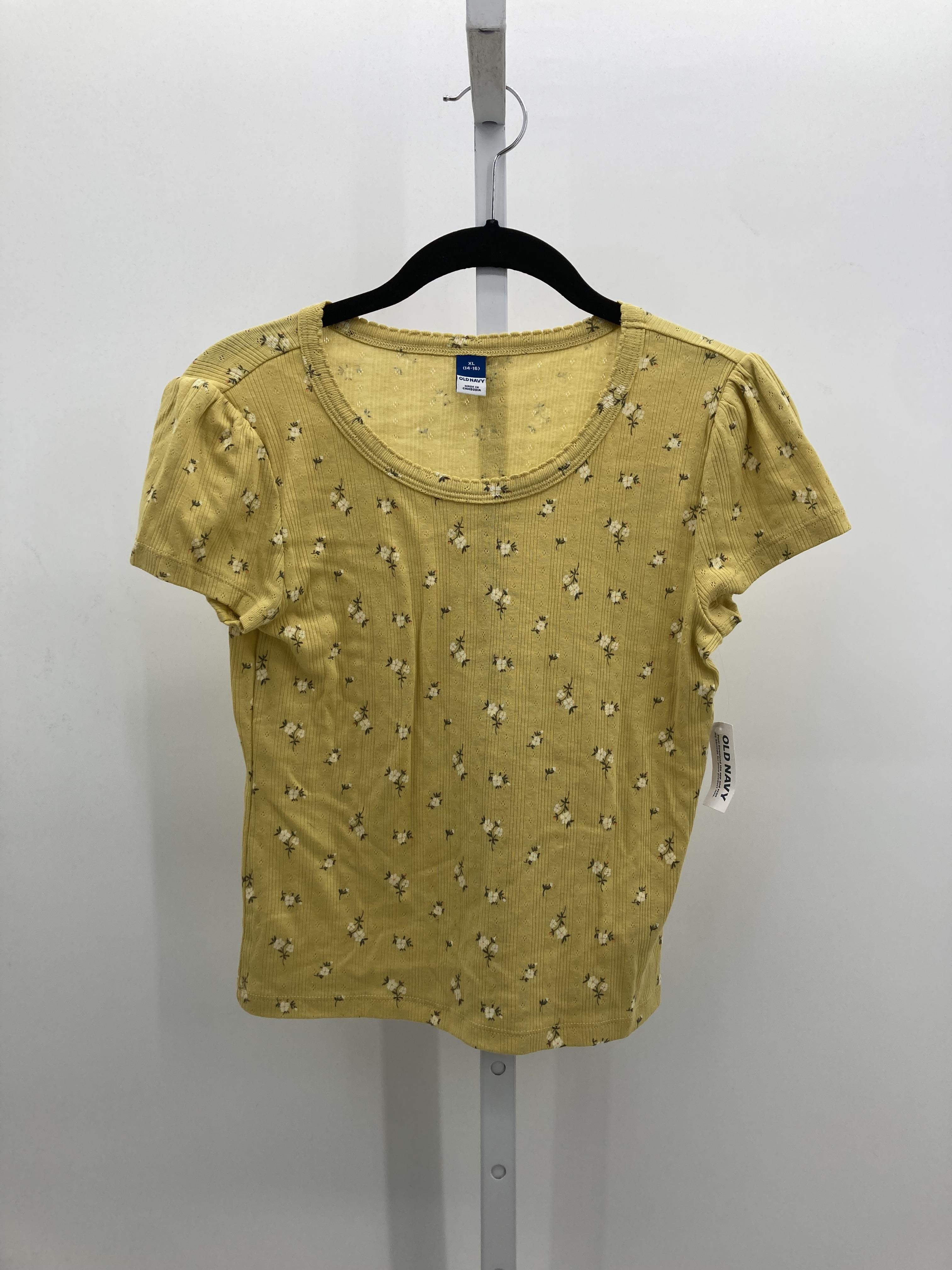 Old Navy Size 14-16 Girls Short Sleeve Shirt