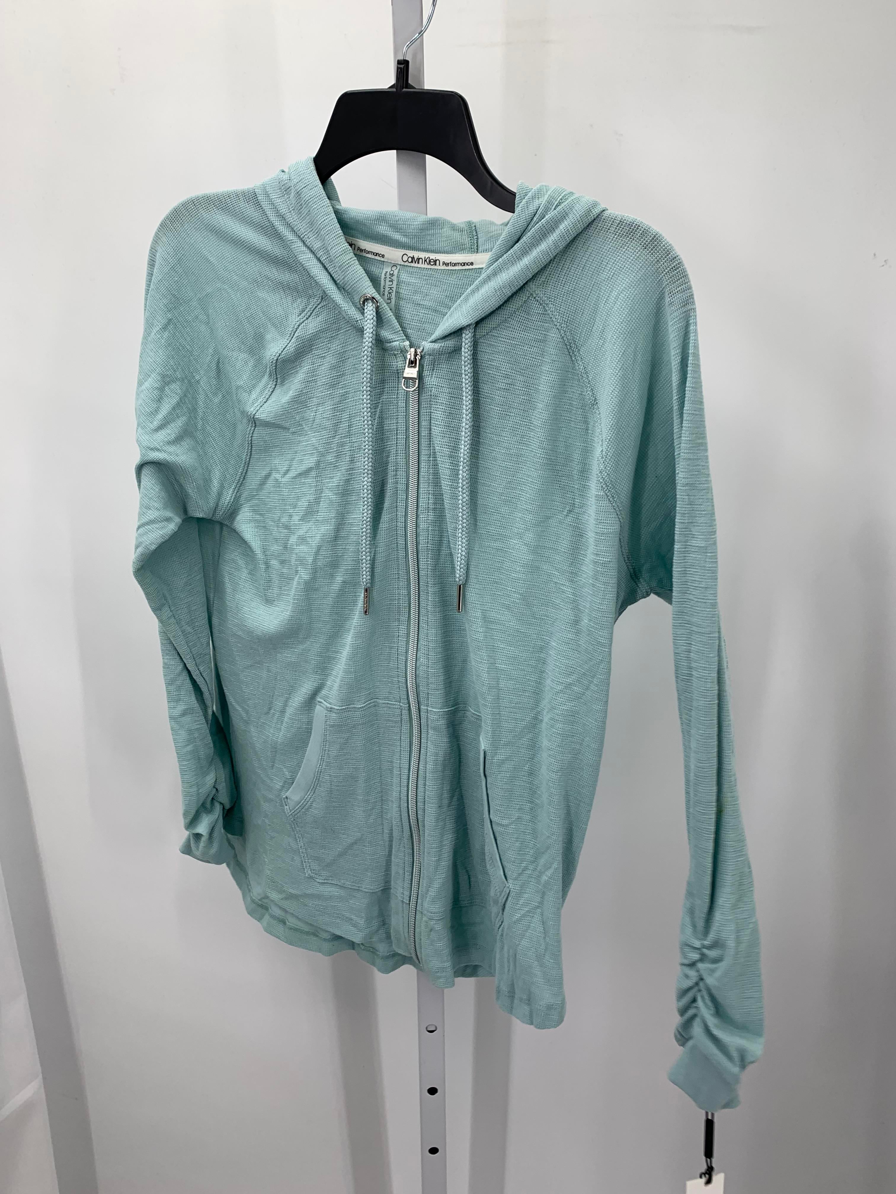 Calvin Klein Size Medium Misses Sweat Jacket