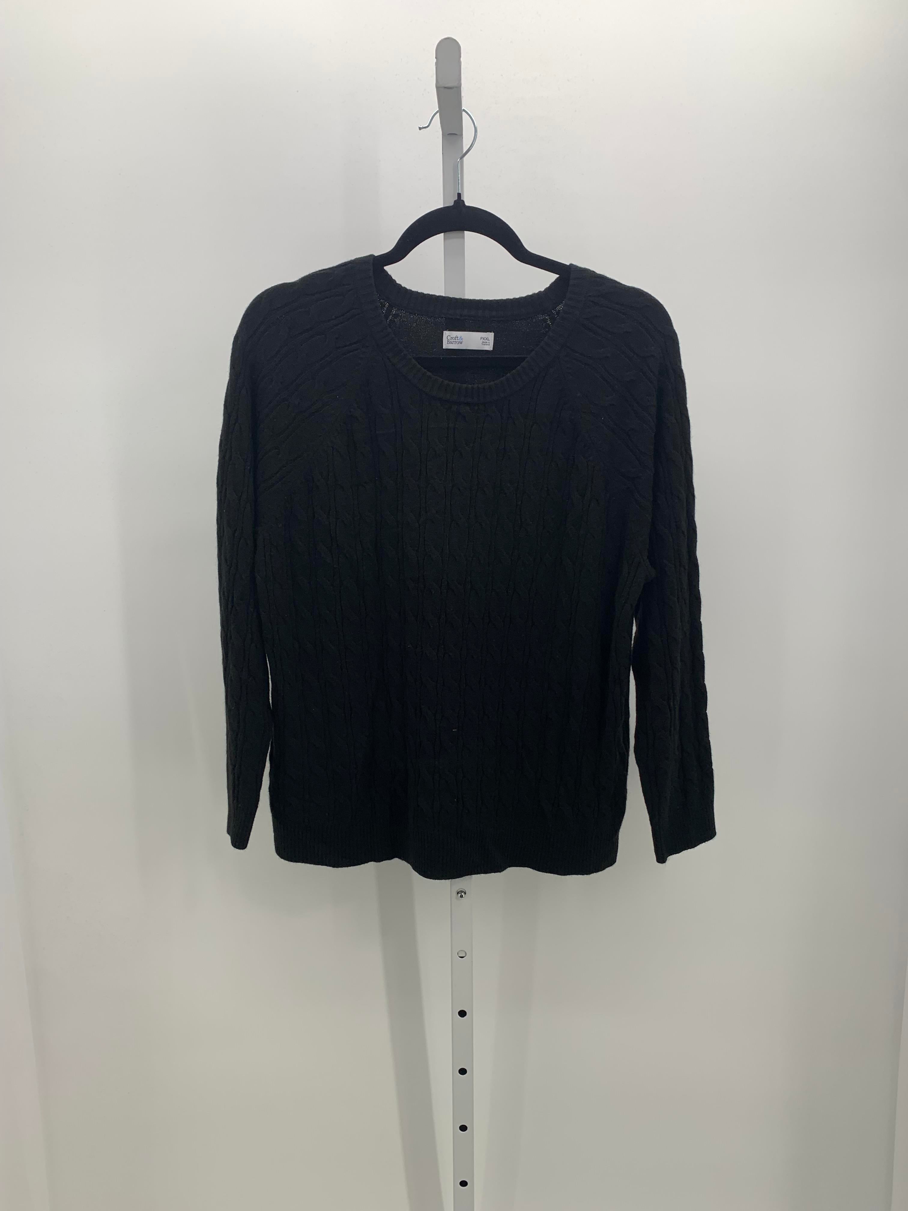 Croft & Barrow Size XX Large Petite Petite Long Slv Sweater
