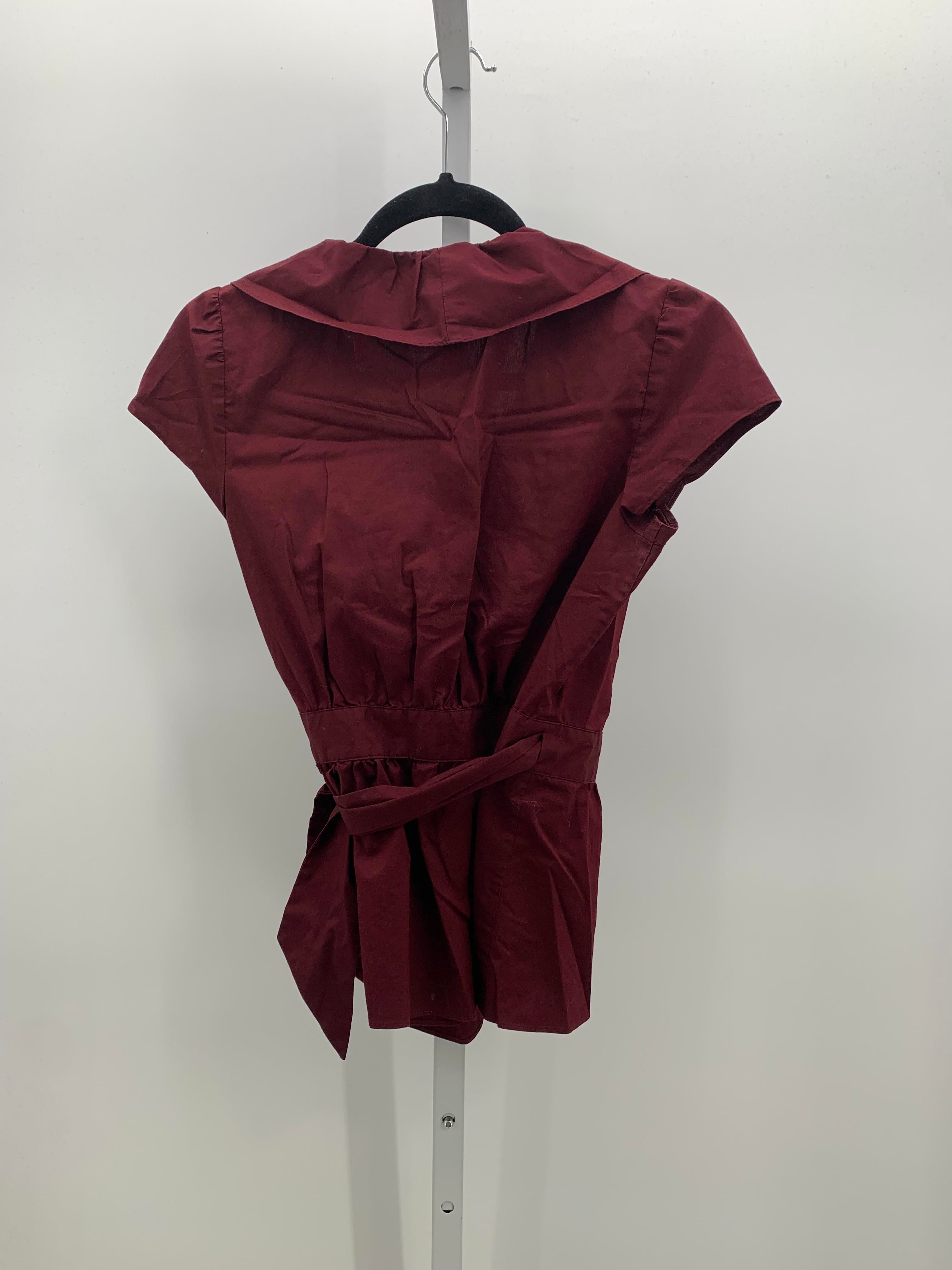 Loft Size X Small Misses Short Sleeve Shirt