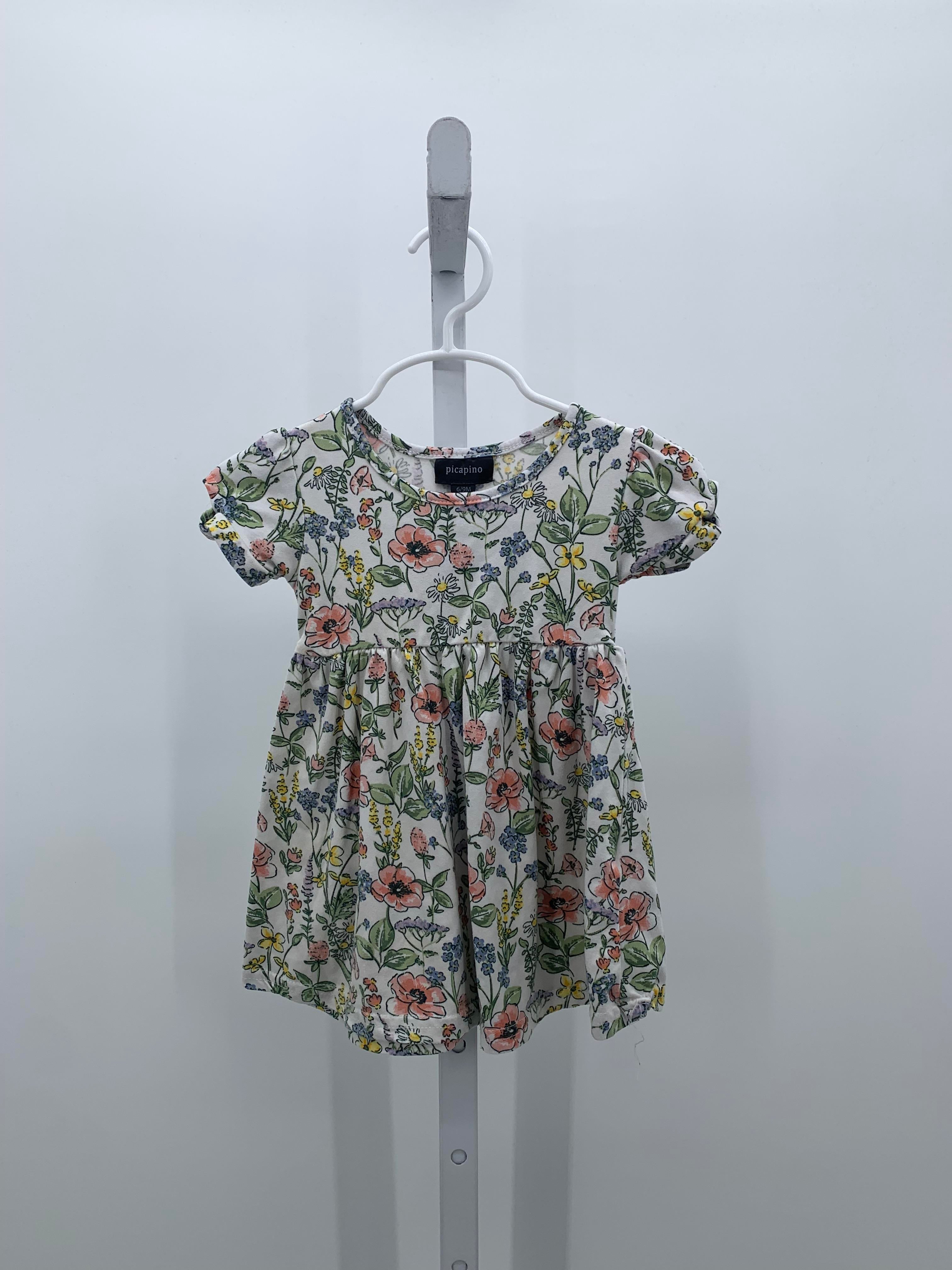 Size 6-9 mon Girls Short Sleeve Dress