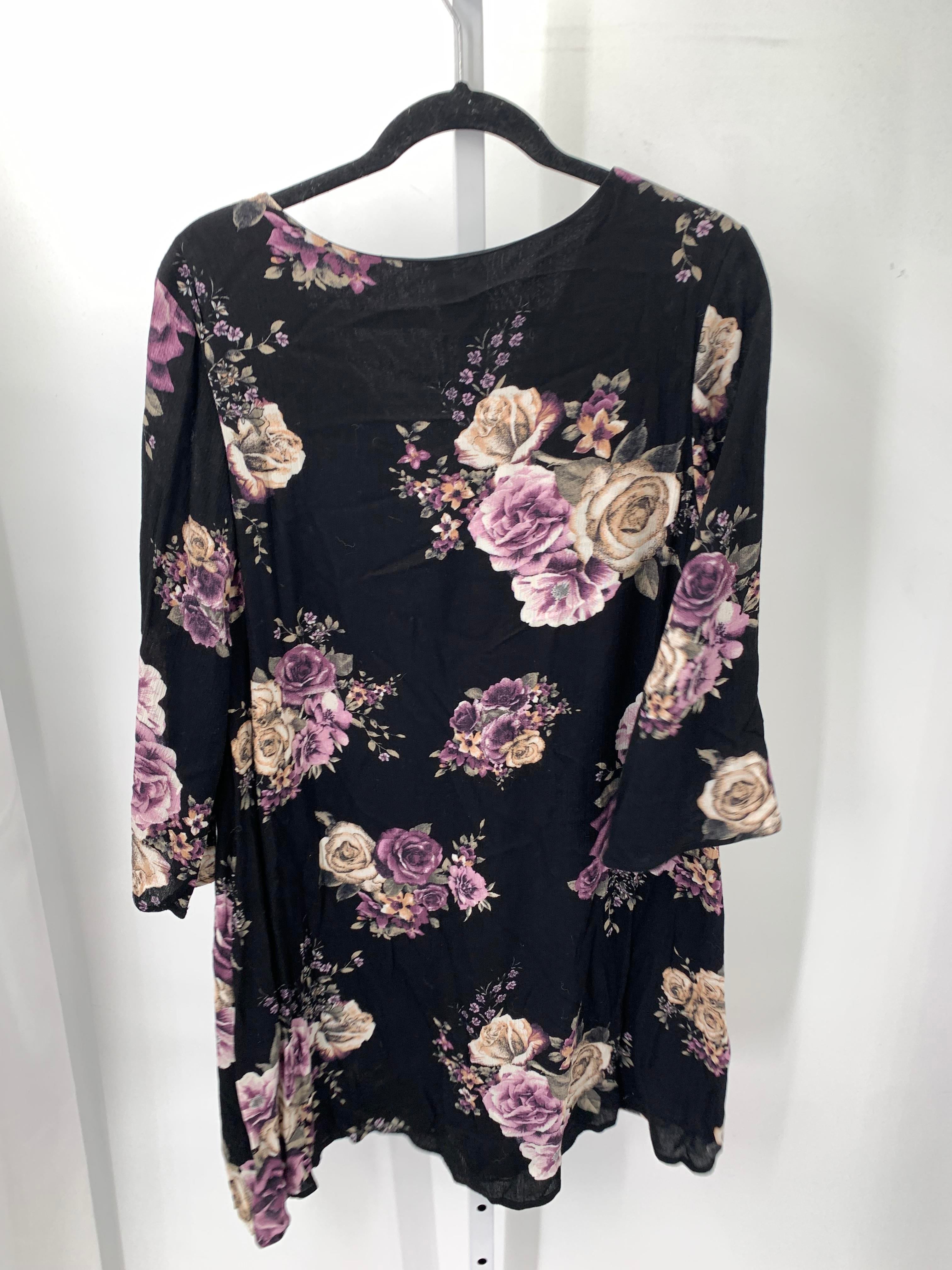 Mia & Tess Size Small Misses 3/4 Sleeve Dress