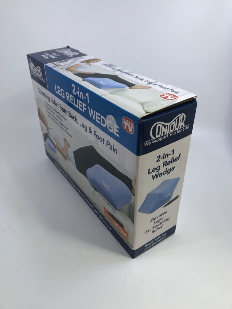 NIB 2-IN-1 LEG RELIEF WEDGE