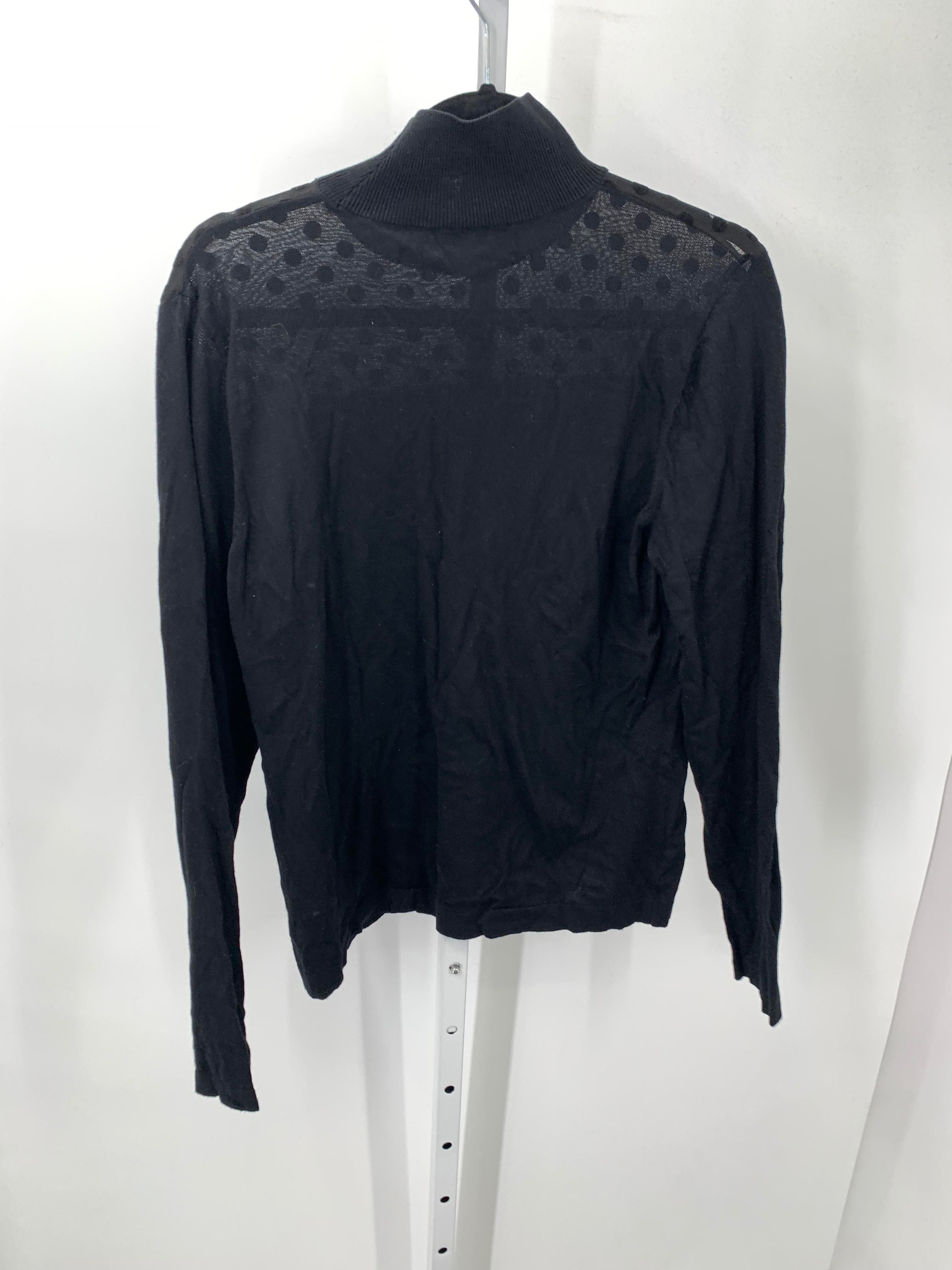 August Silk Size Extra Large Misses Long Slv Sweater