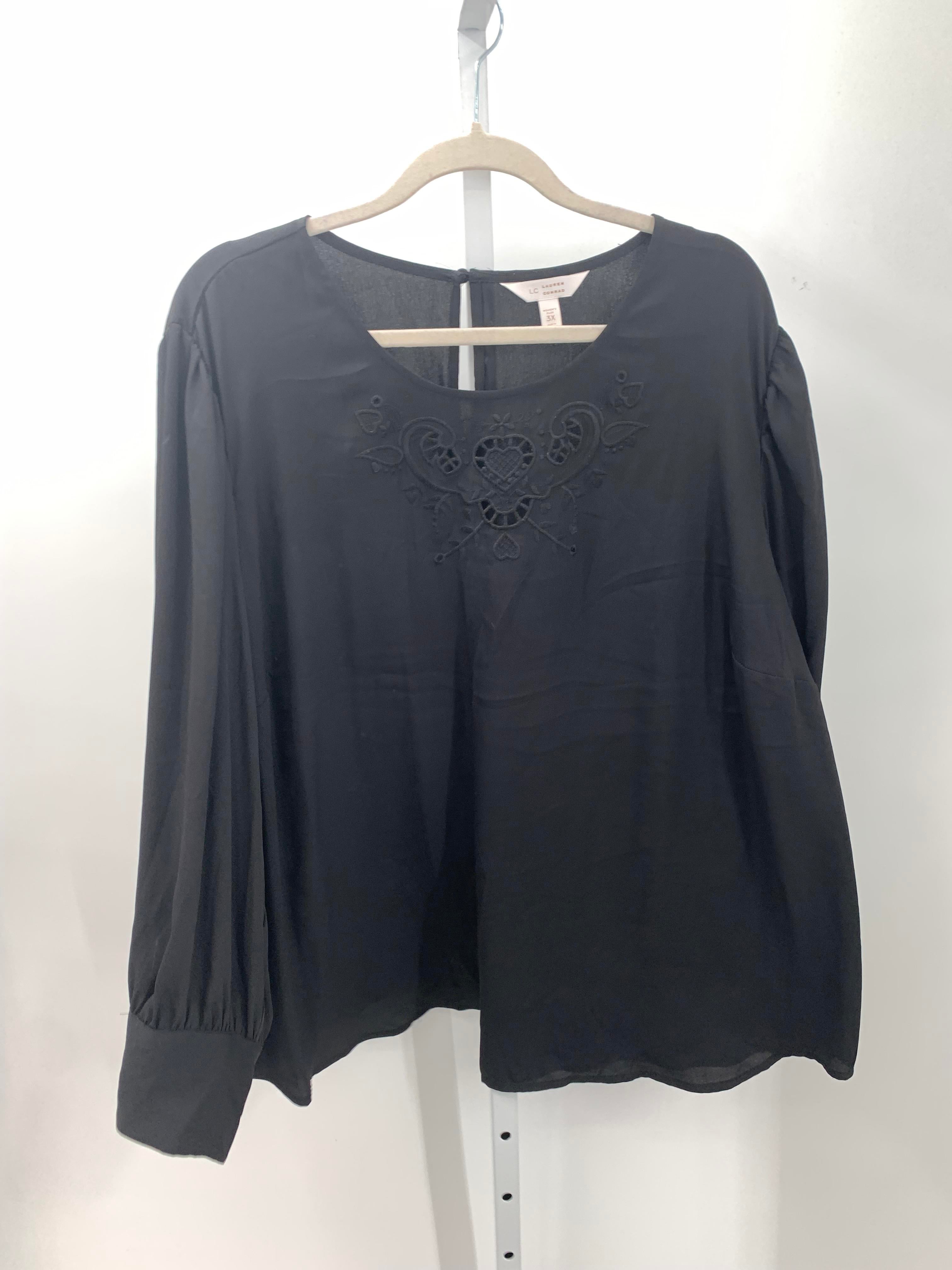 Lauren Conrad Size 3X Womens Long Sleeve Shirt