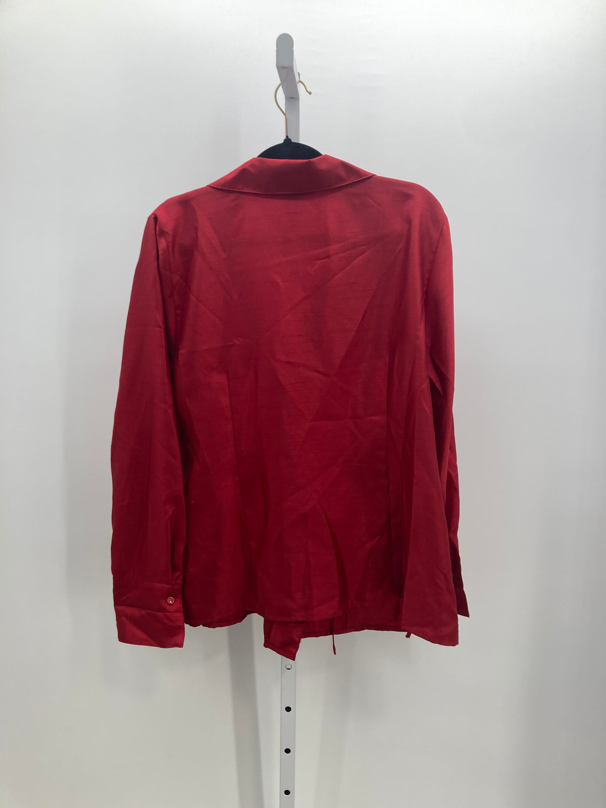JM Collection Size 18 W Womens Long Sleeve Shirt
