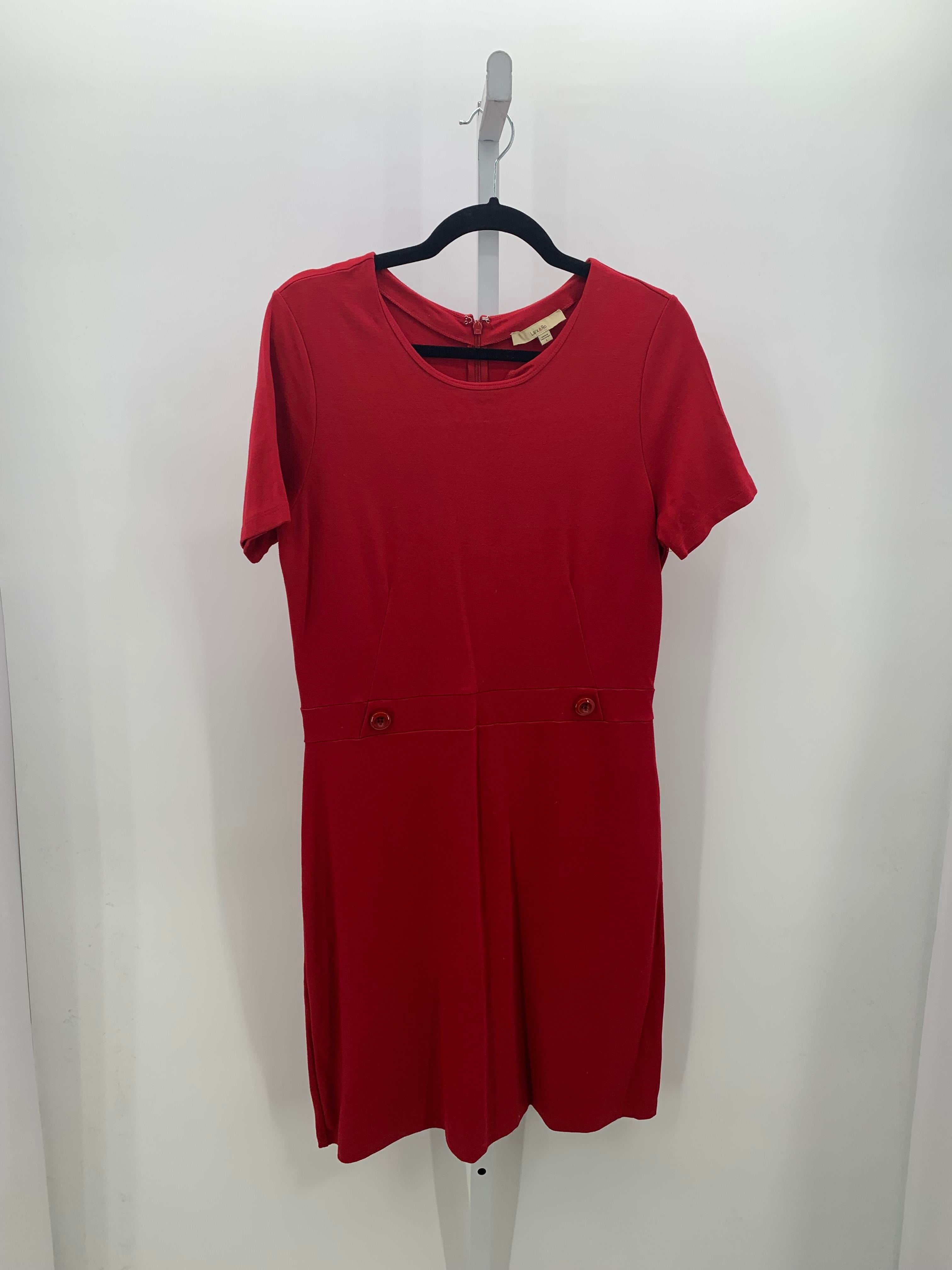 Size Large Misses Short Sleeve Dress