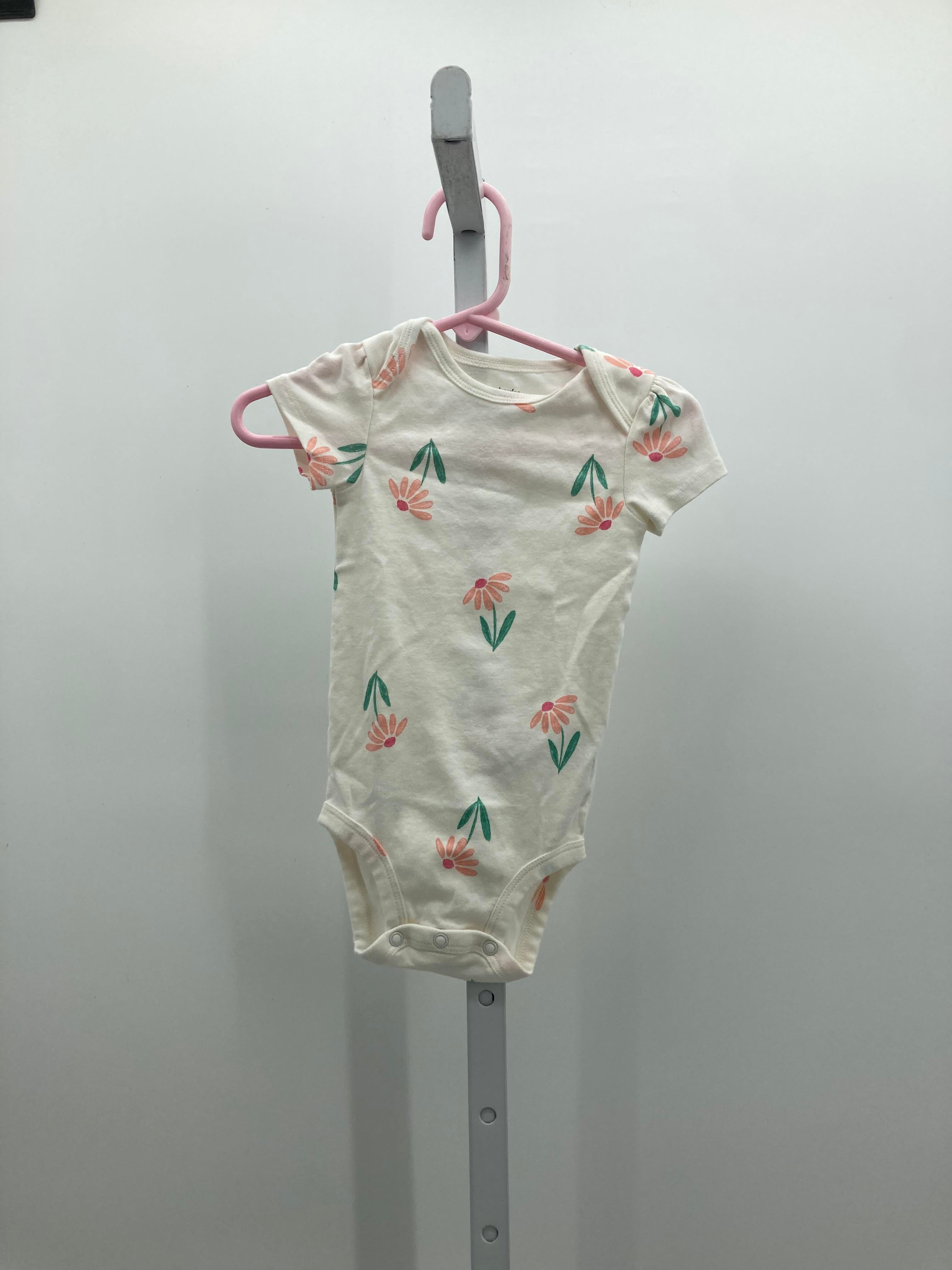 Carters Size 9 Months Girls Short Sleeve Shirt