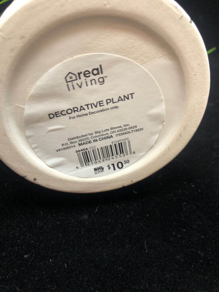 "HOME" FAUX PLANT.