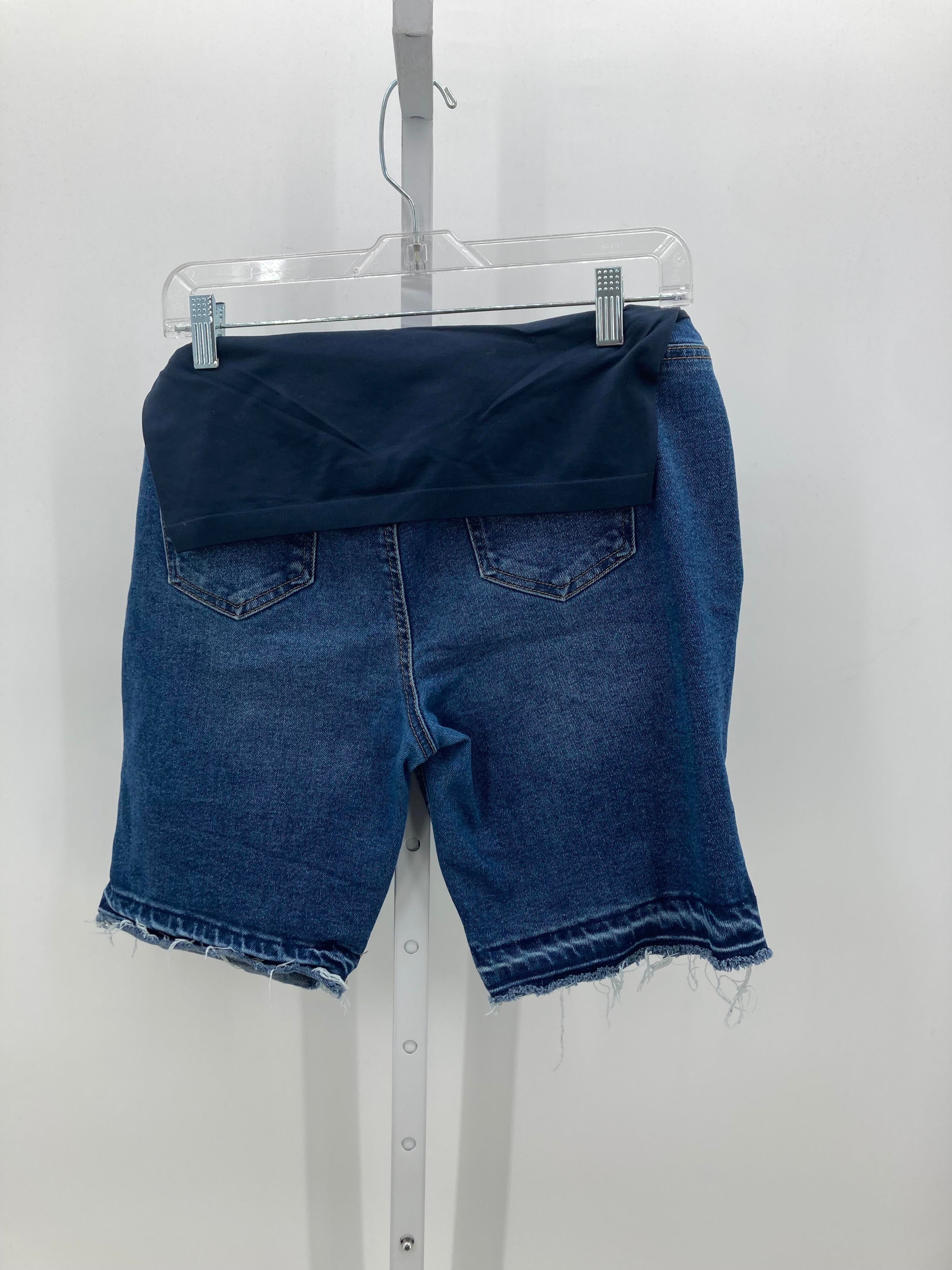 Time and Tru Denim Size Medium Maternity Shorts
