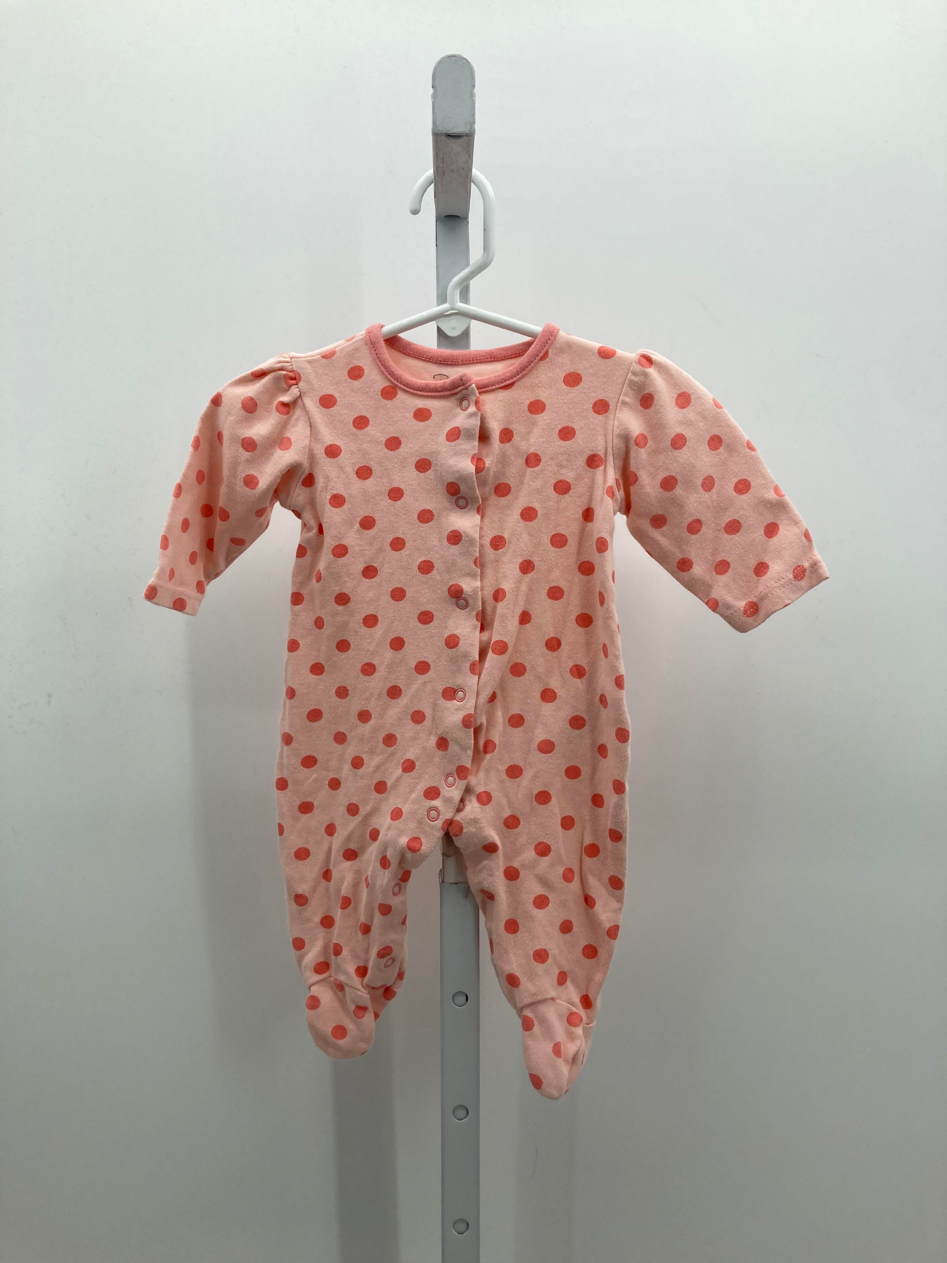 Rene Rofe Size 3-6 Months Girls Long Slv. Romper