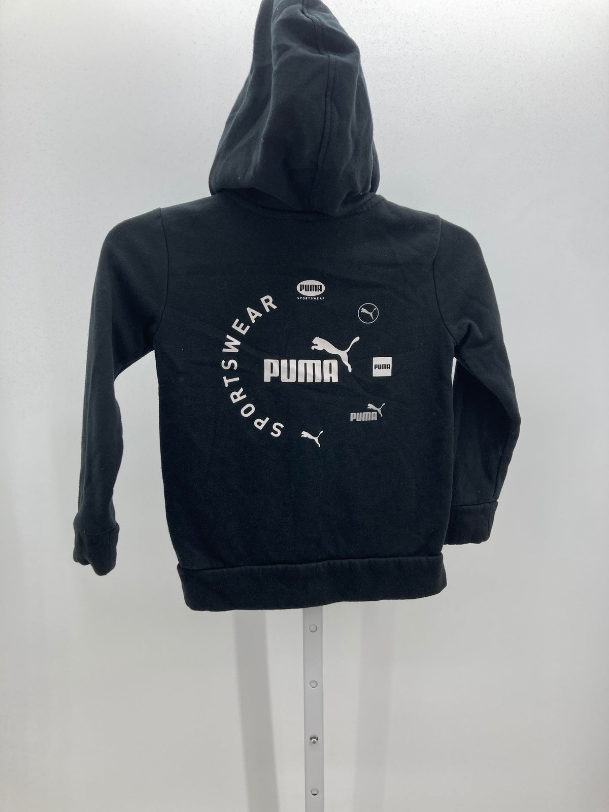 HOODED ZIP KNIT