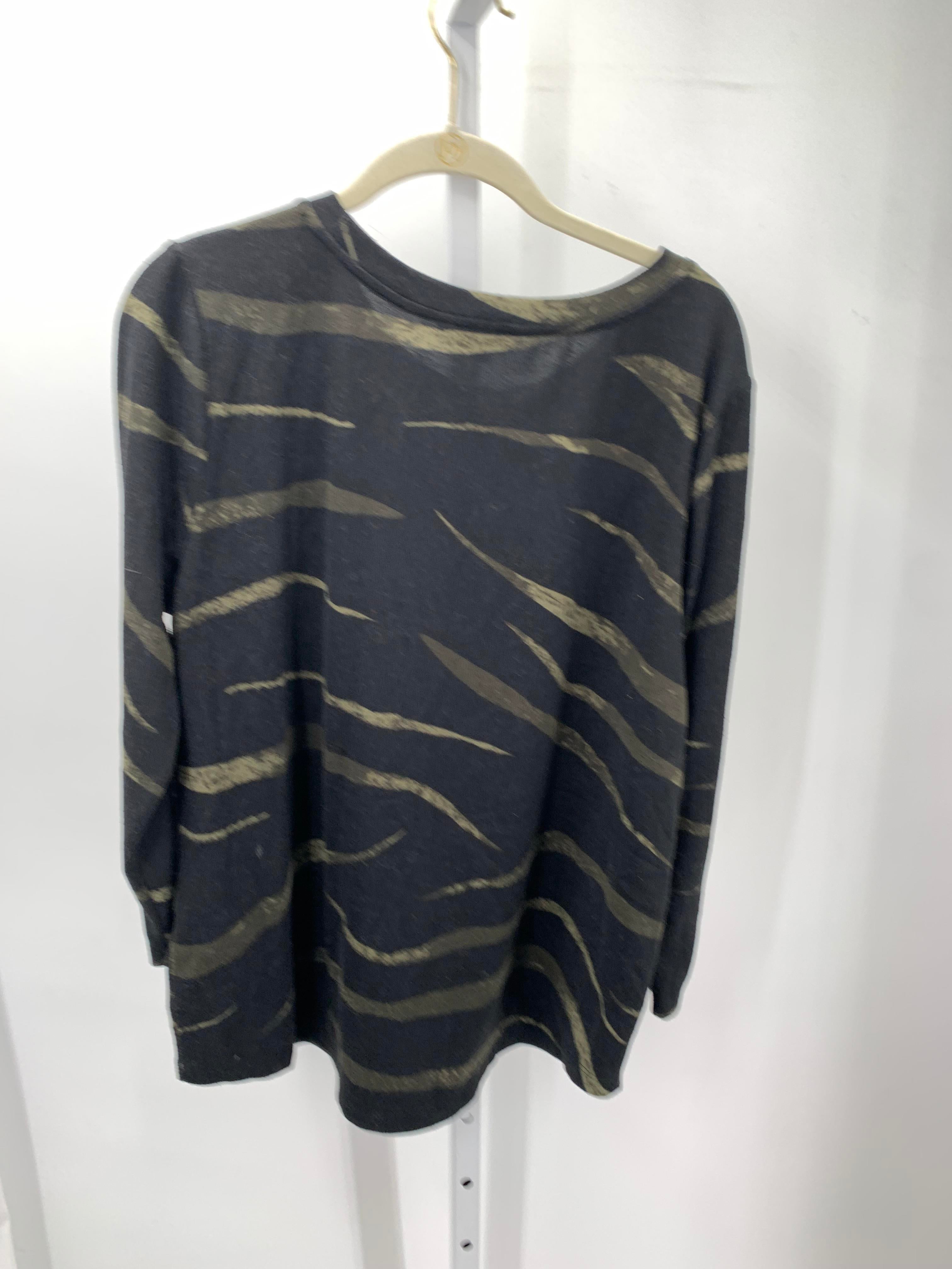 Liverpool Size Extra Large Misses 3/4 Sleeve Shirt