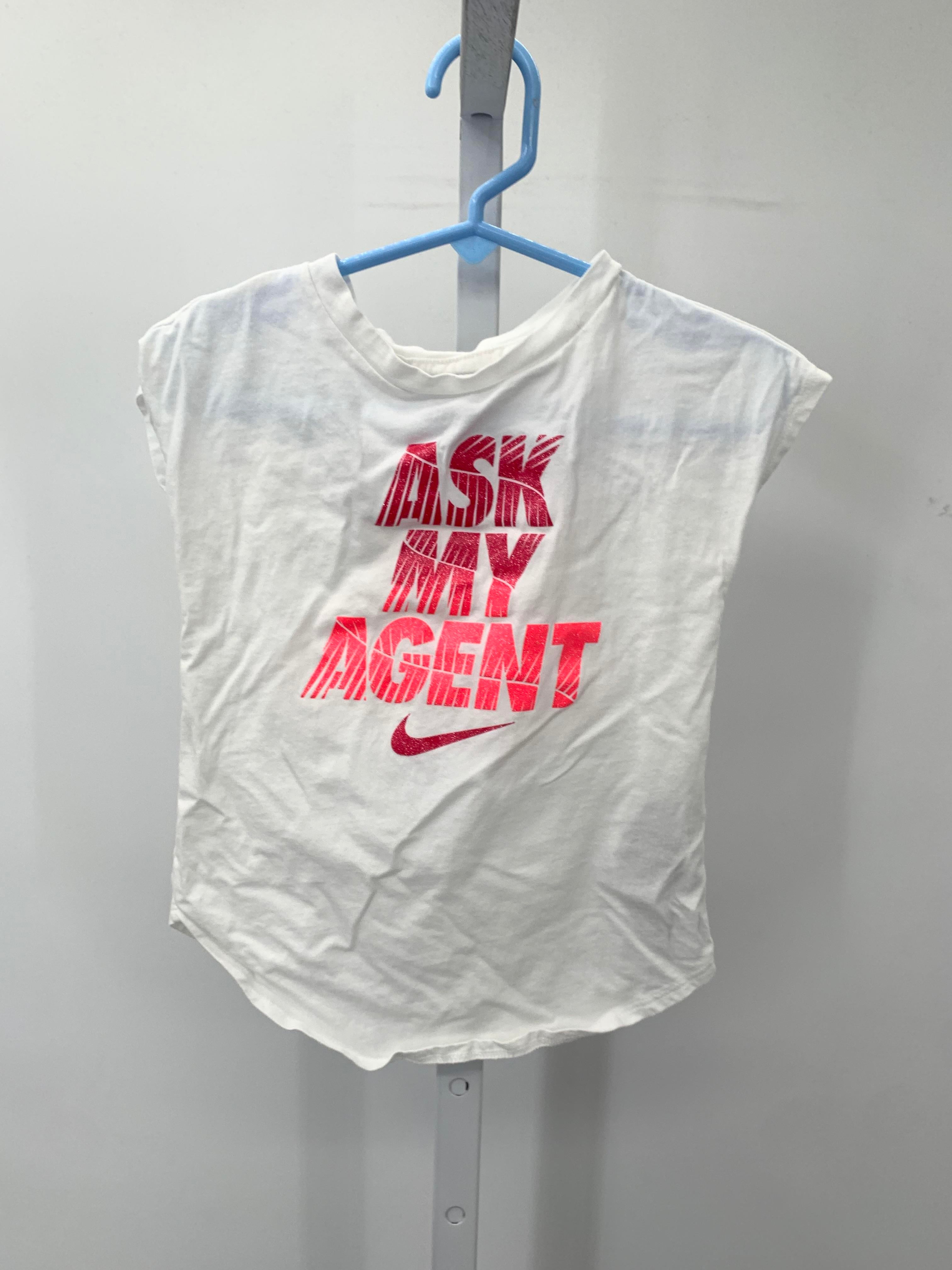 Nike Size 4T Girls Short Sleeve Shirt