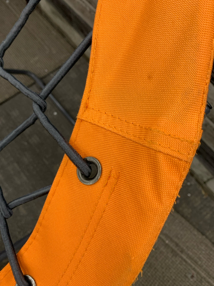 ORANGE BUNJEE CHAIR.