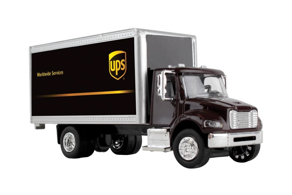 New - UPS Box Truck 1/50
