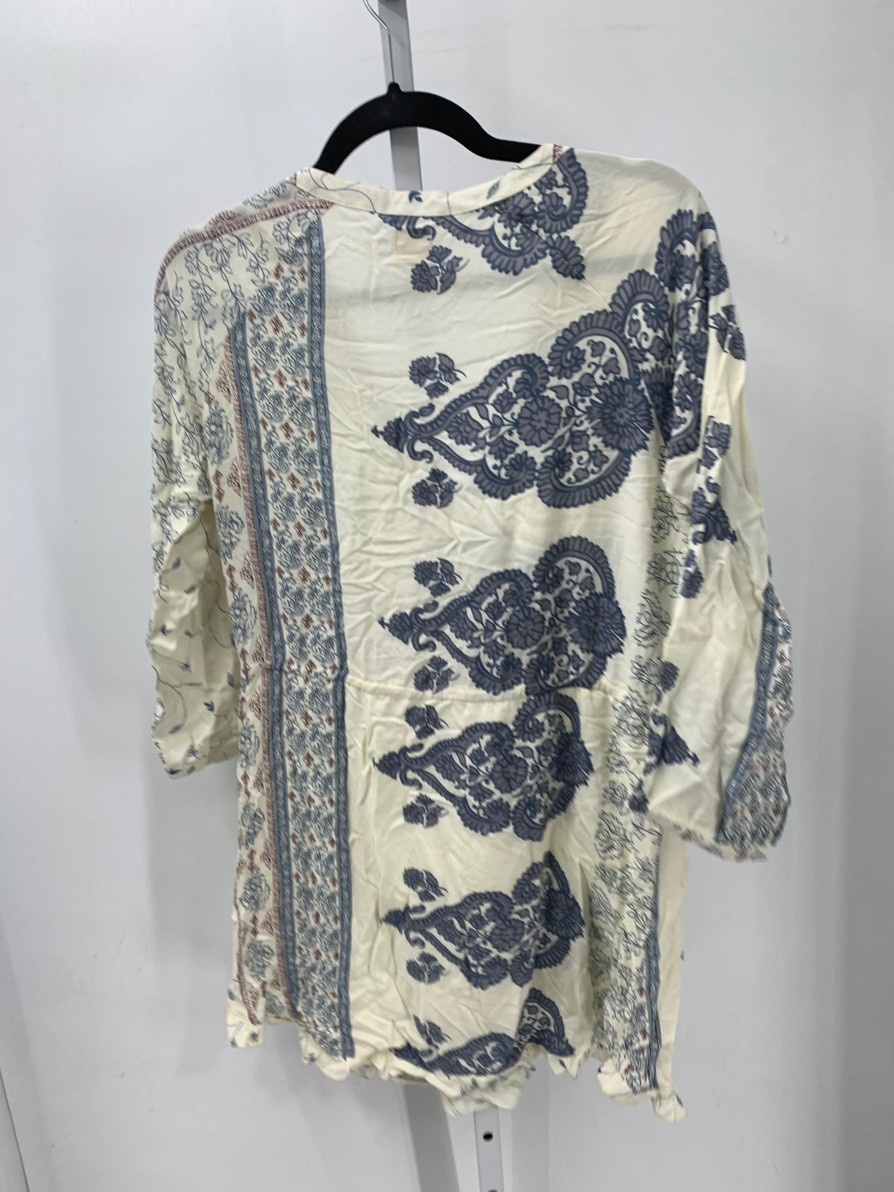 O'Neill Size Medium Misses 3/4 Sleeve Dress