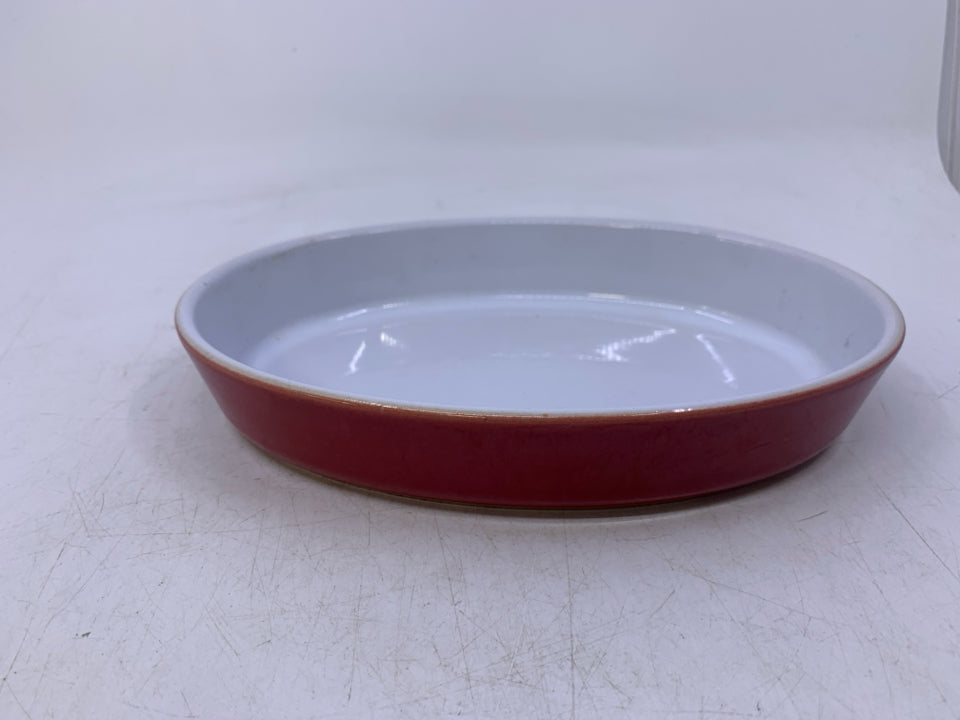 OVAL SMALL CASSEROLE DISH.