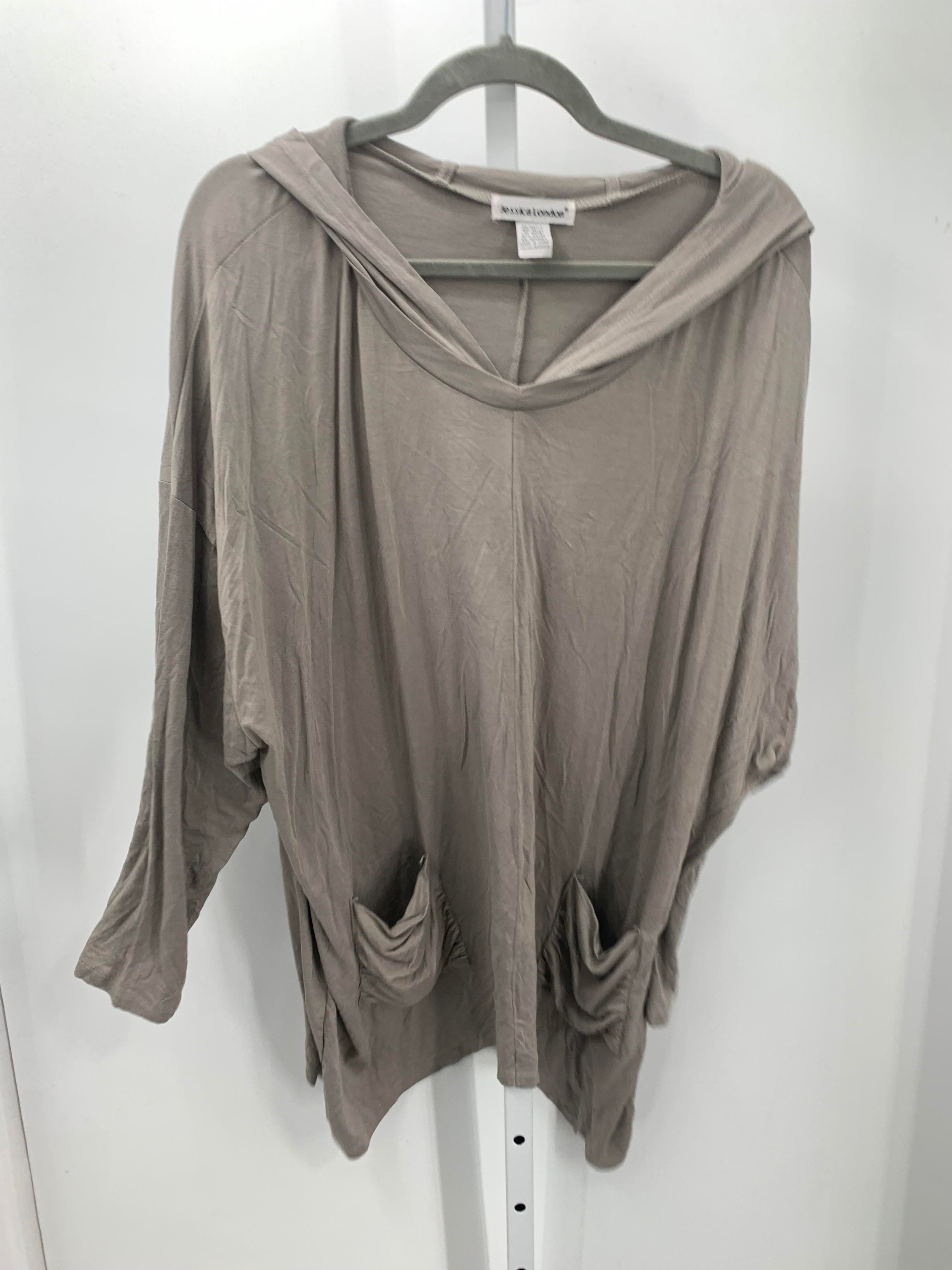 Size 22/24 W Womens Long Sleeve Shirt