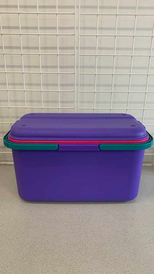 PURPLE CRAFT ORGANIZER.