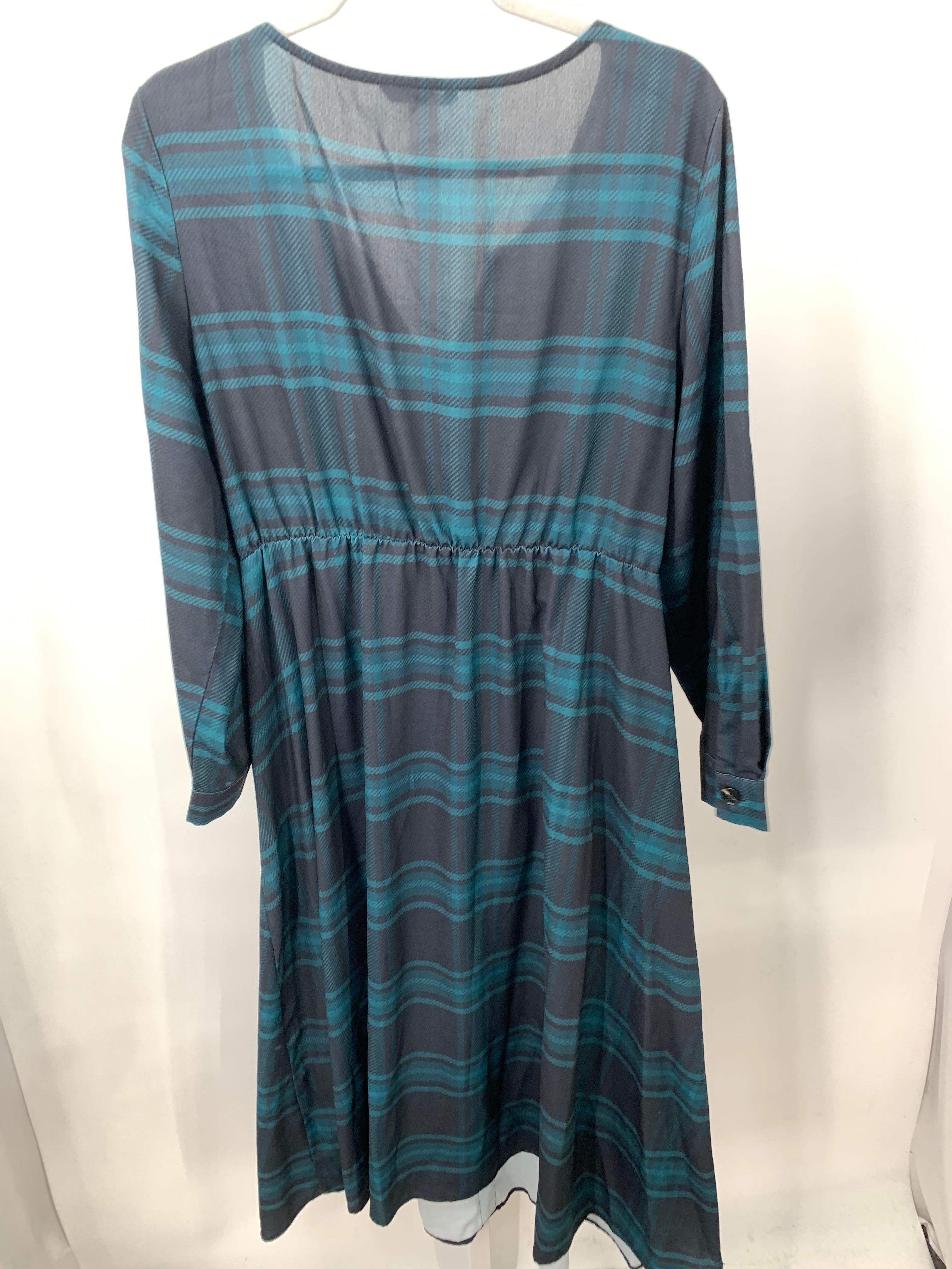 Size 18/20 W Womens Long Sleeve Dress