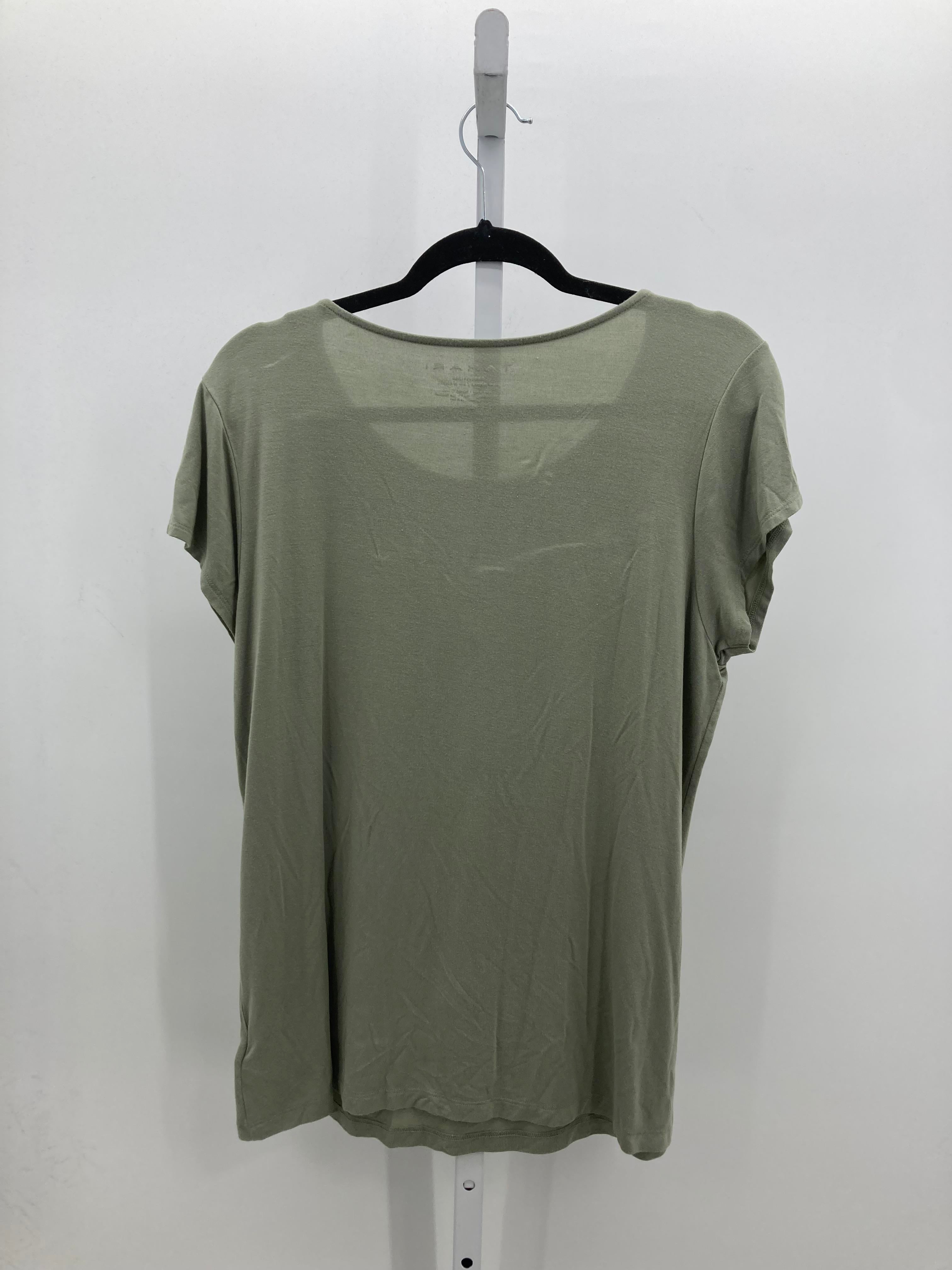 Tahari Size Extra Large Misses Short Sleeve Shirt