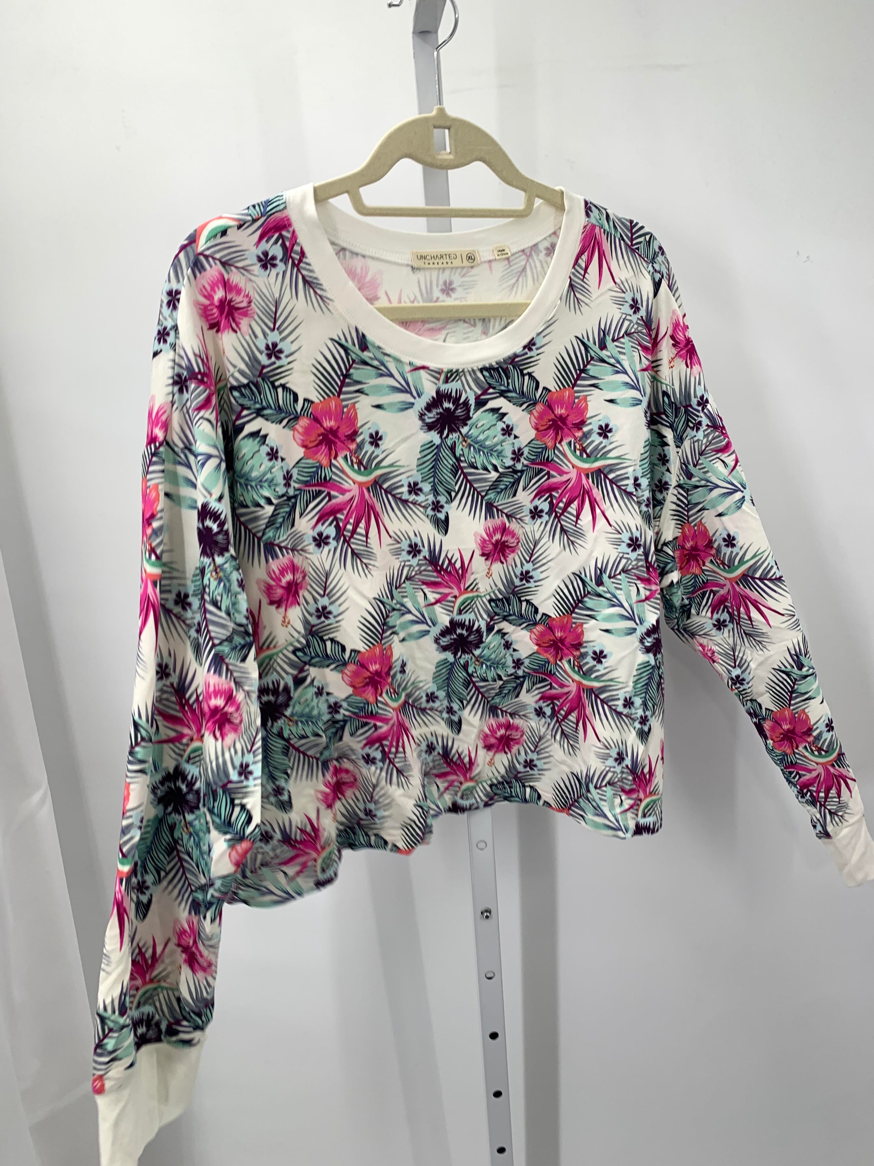 Size Extra Large Misses Long Sleeve Shirt