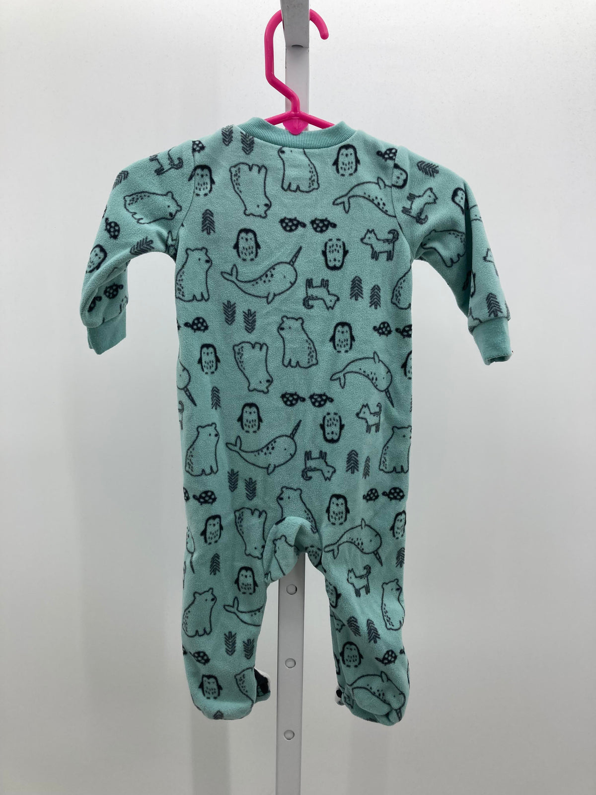 ANIMALS ZIP FLEECE