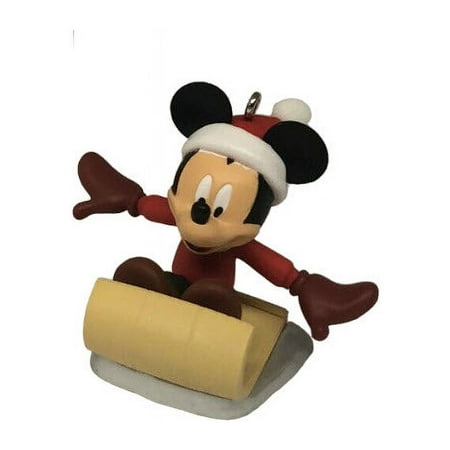 2012 Downhill-Dashin  Mickey (Ready! Set! Snow!) Hallmark Keepsake Ornament in b