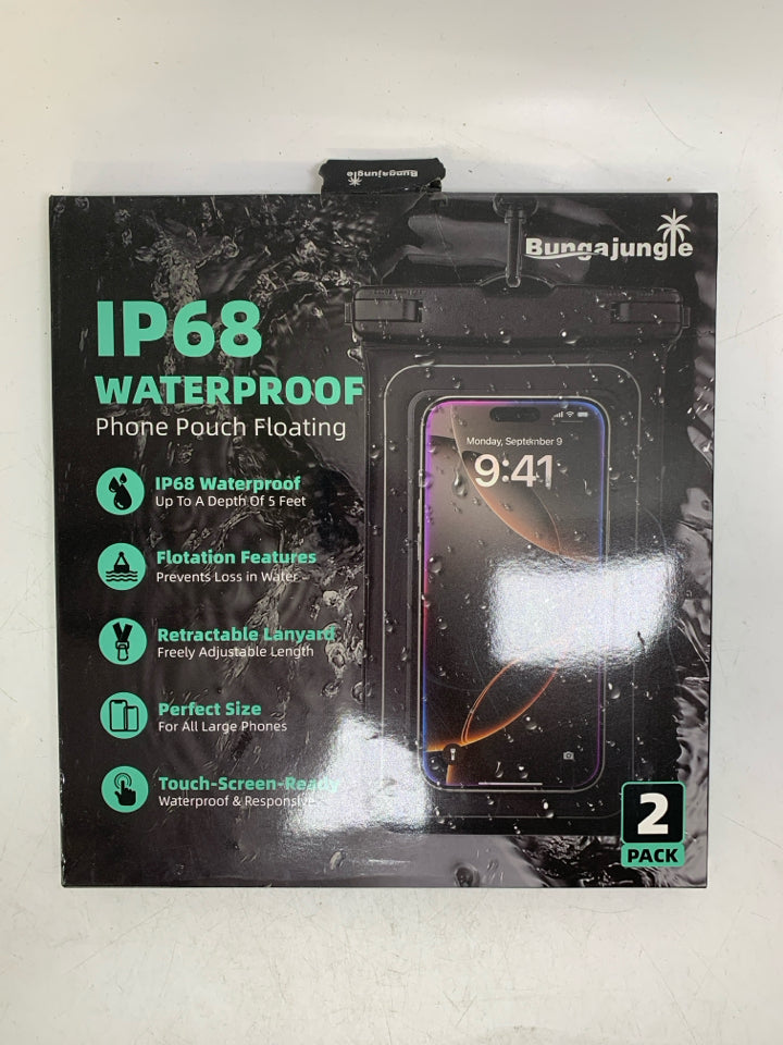 NIB WATERPROOF PHONE POUCH FLOATING.