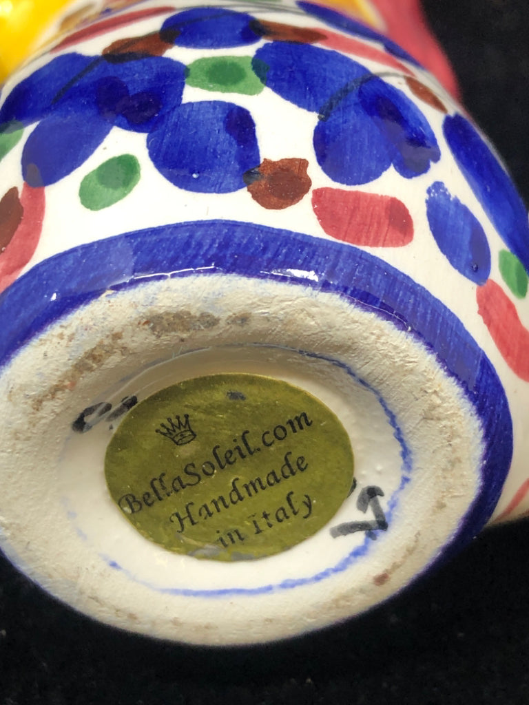 ROOSTER CERAMIC CREAMER.