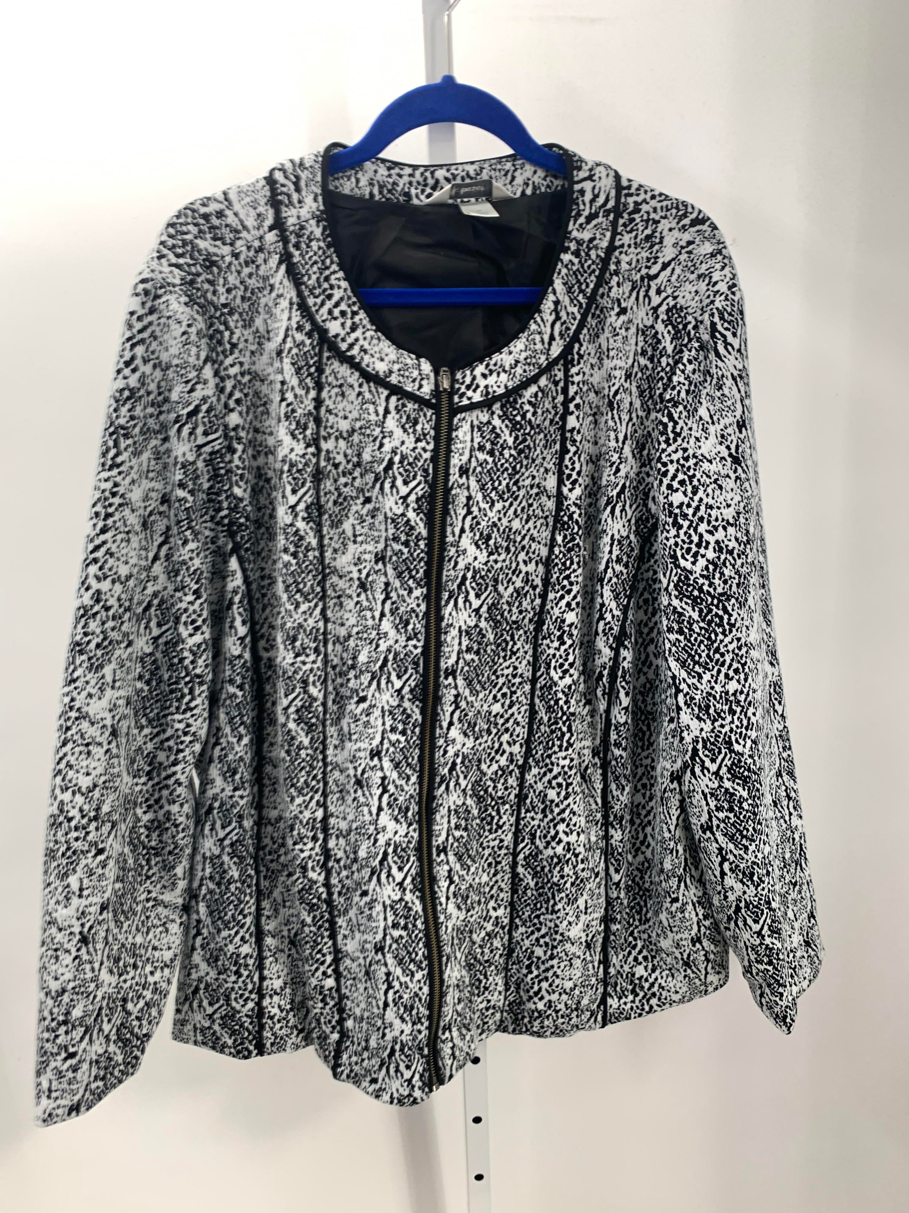 CJ Banks Size 3X Womens Lightweight Jacket