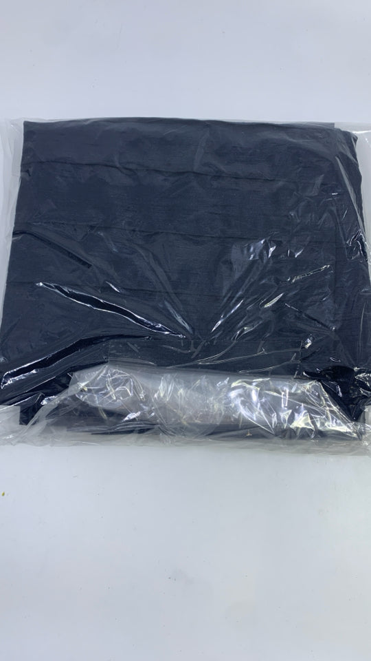 NIP NAVY WINDOW VALANCE THRESHOLD.