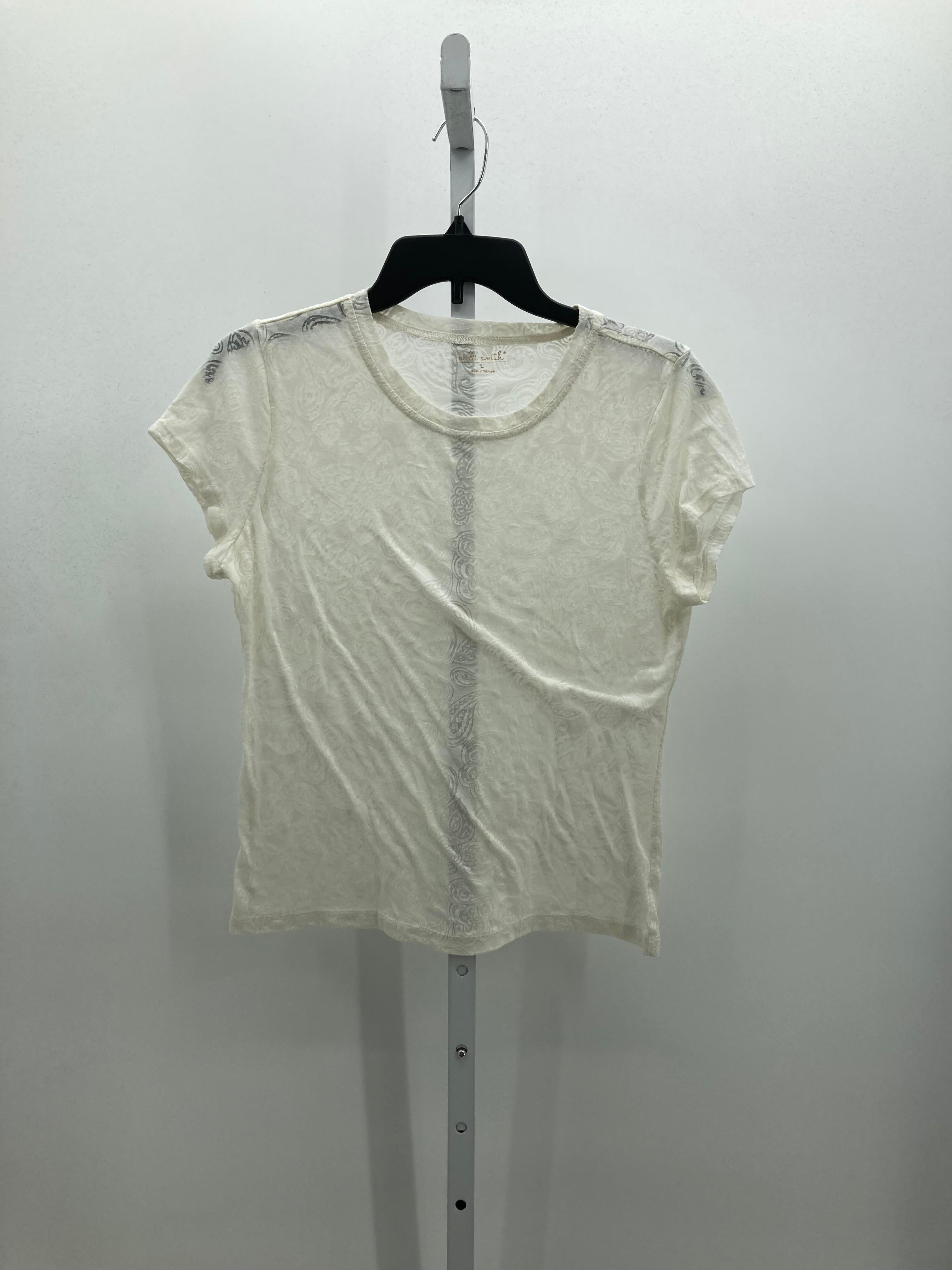 Willi Smith Size Large Misses Short Sleeve Shirt