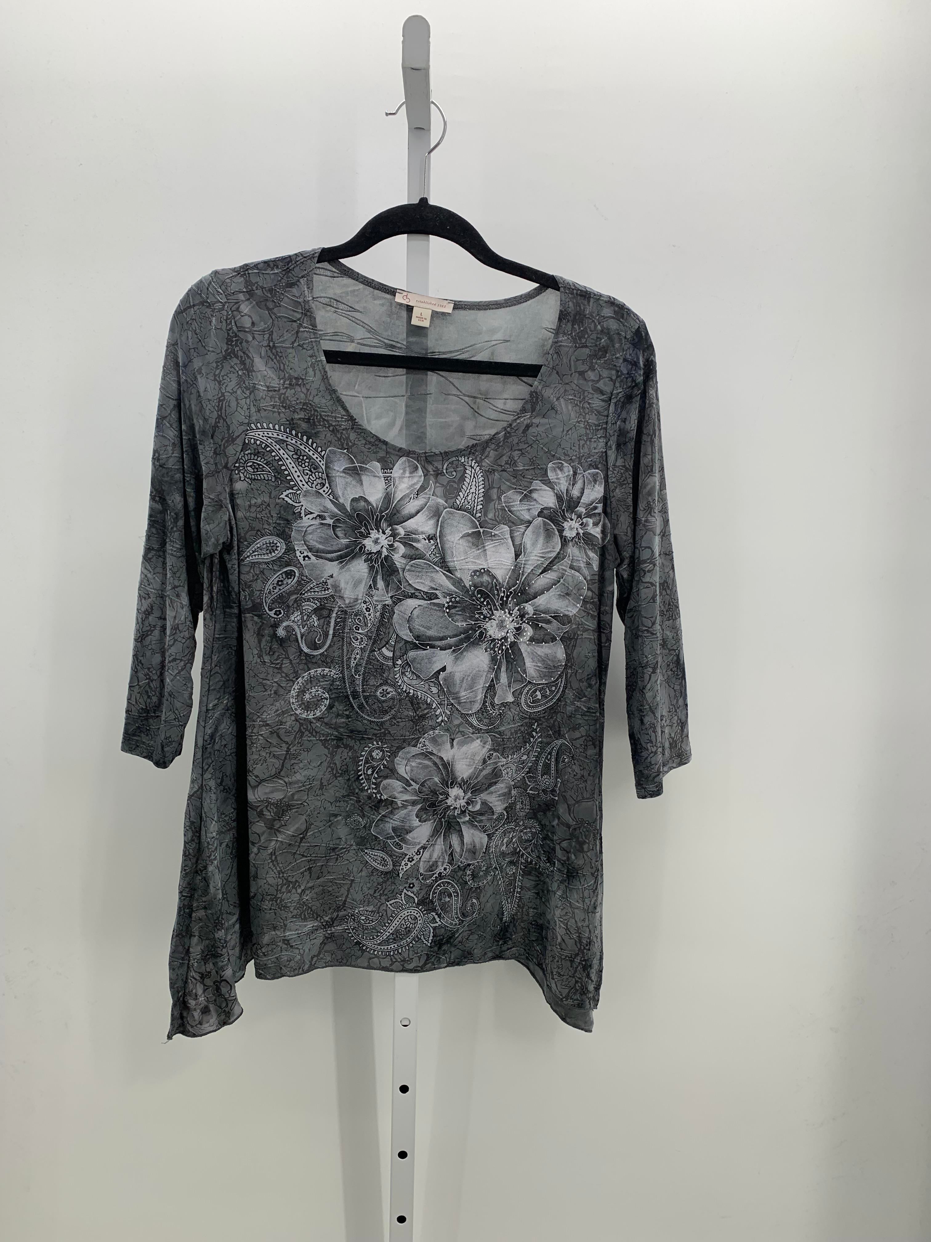 db Size Large Misses 3/4 Sleeve Shirt