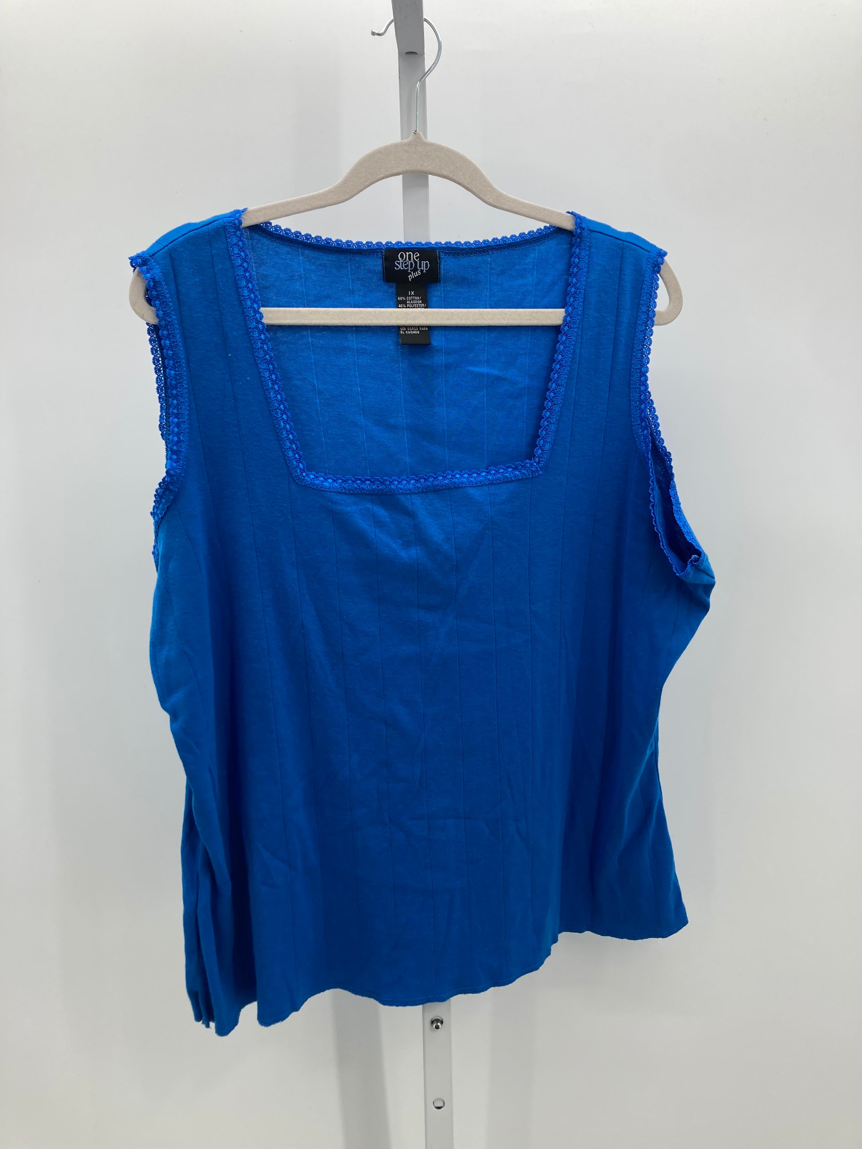 One Step Up Size 1X Womens Tank