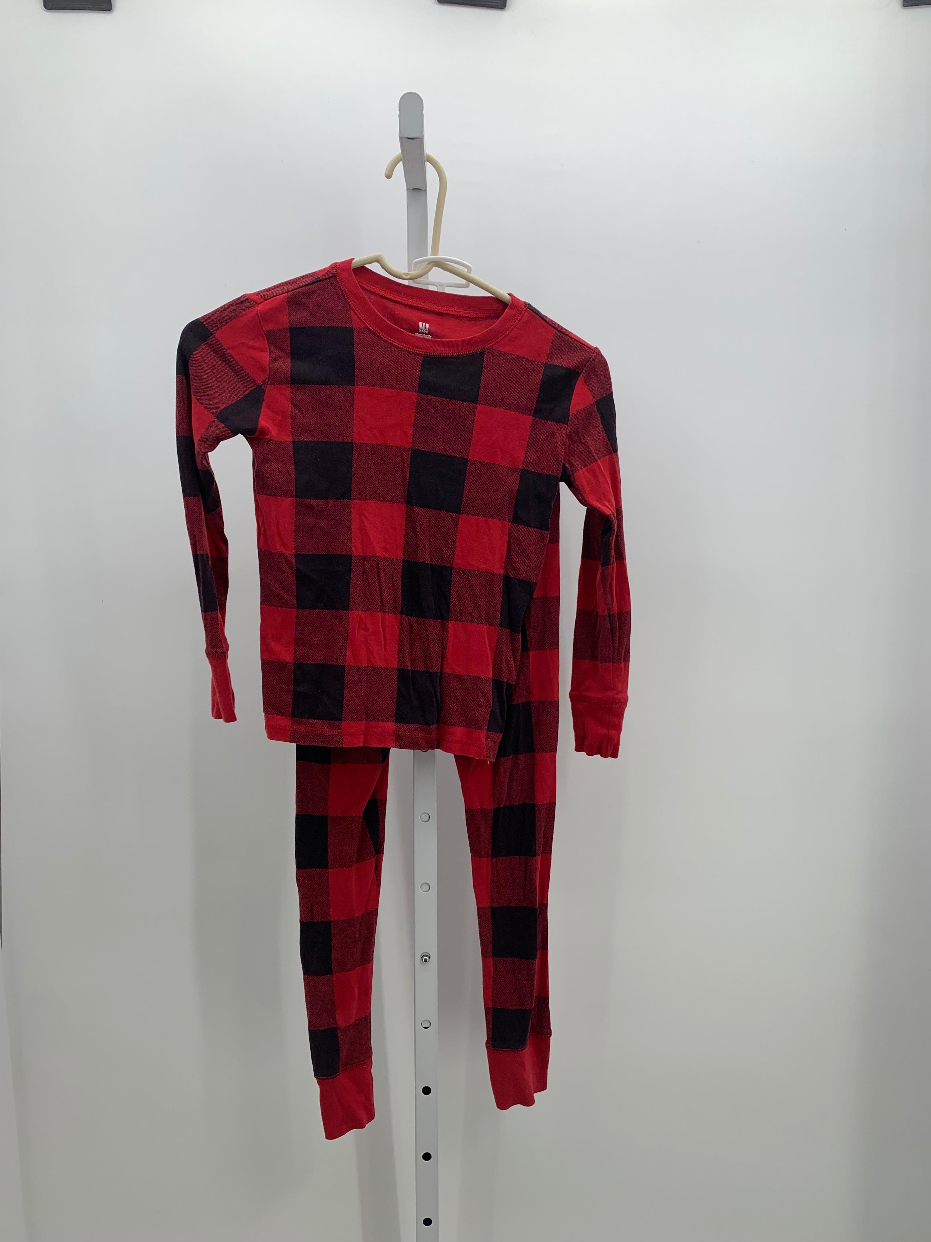 BLACK PLAID PJS