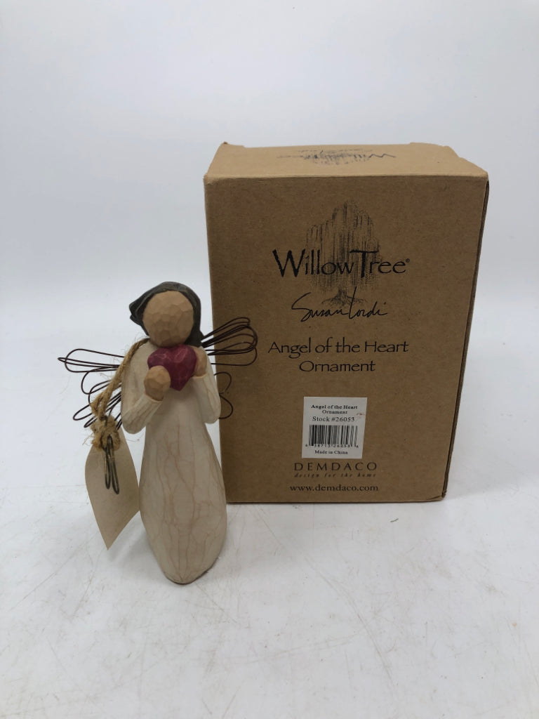 NIB ANGEL OF THE HEART ORNAMENT.