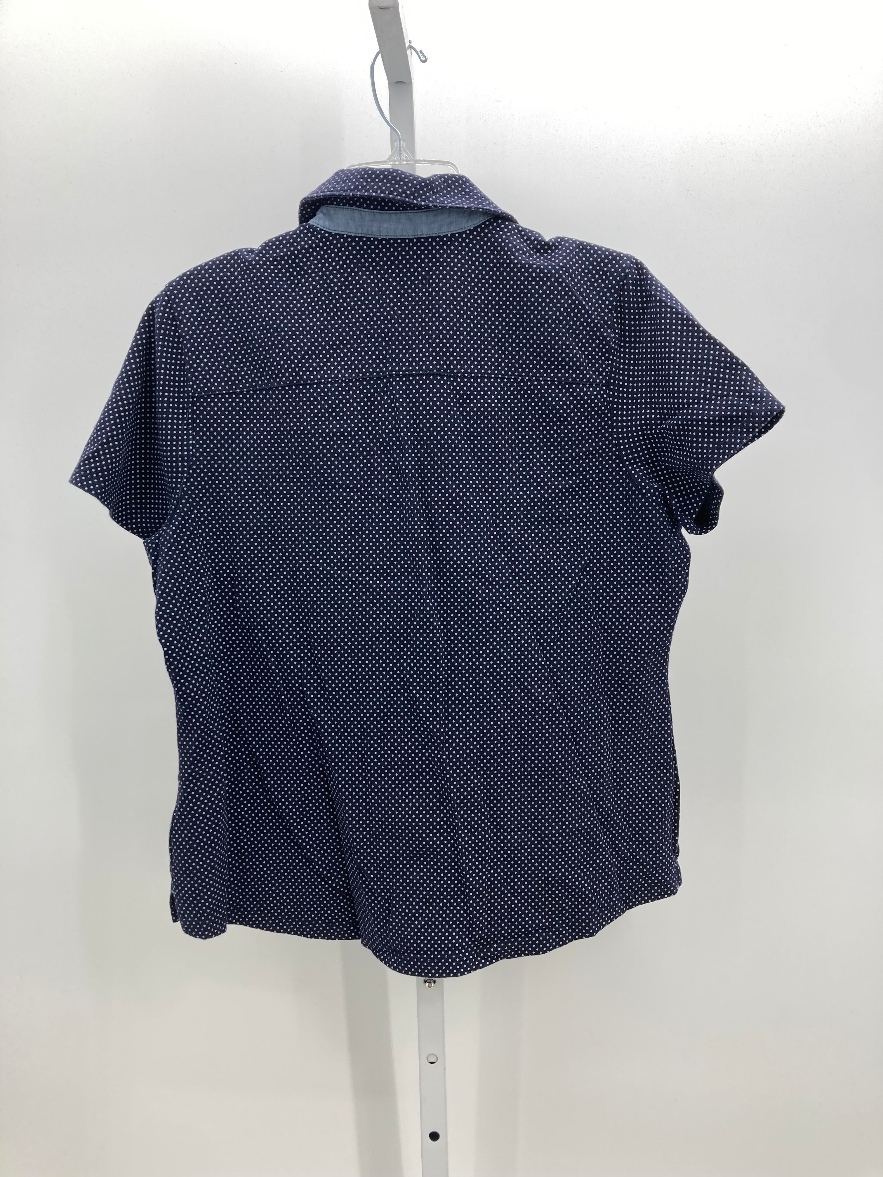 Tommy Hilfiger Size Extra Large Misses Short Sleeve Shirt