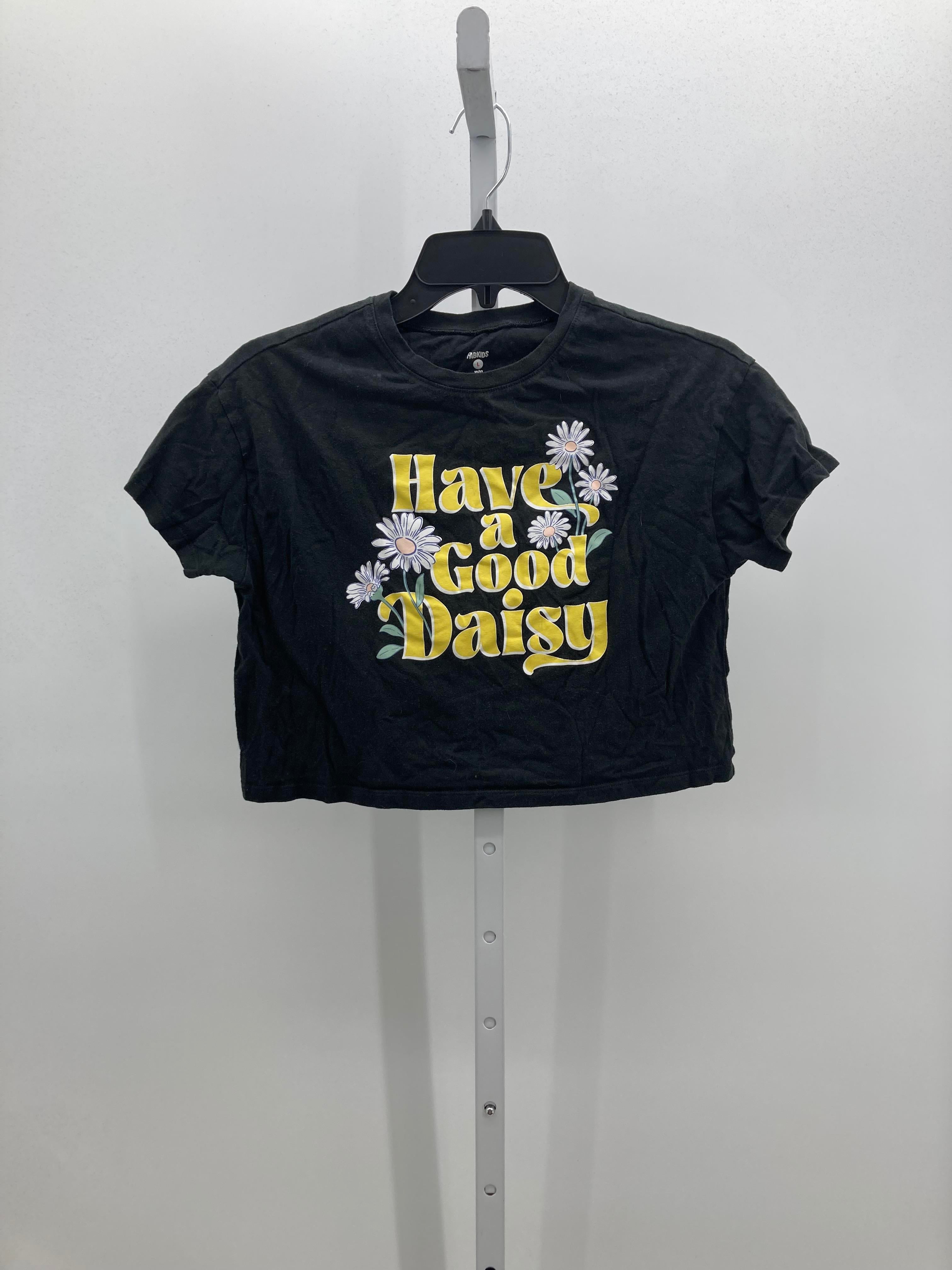 Fab Kids Size 10-12 Girls Short Sleeve Shirt