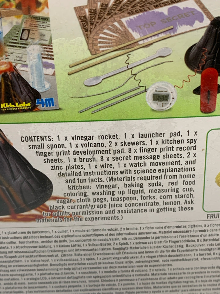 NIB KITCHEN SCIENCE KIT.