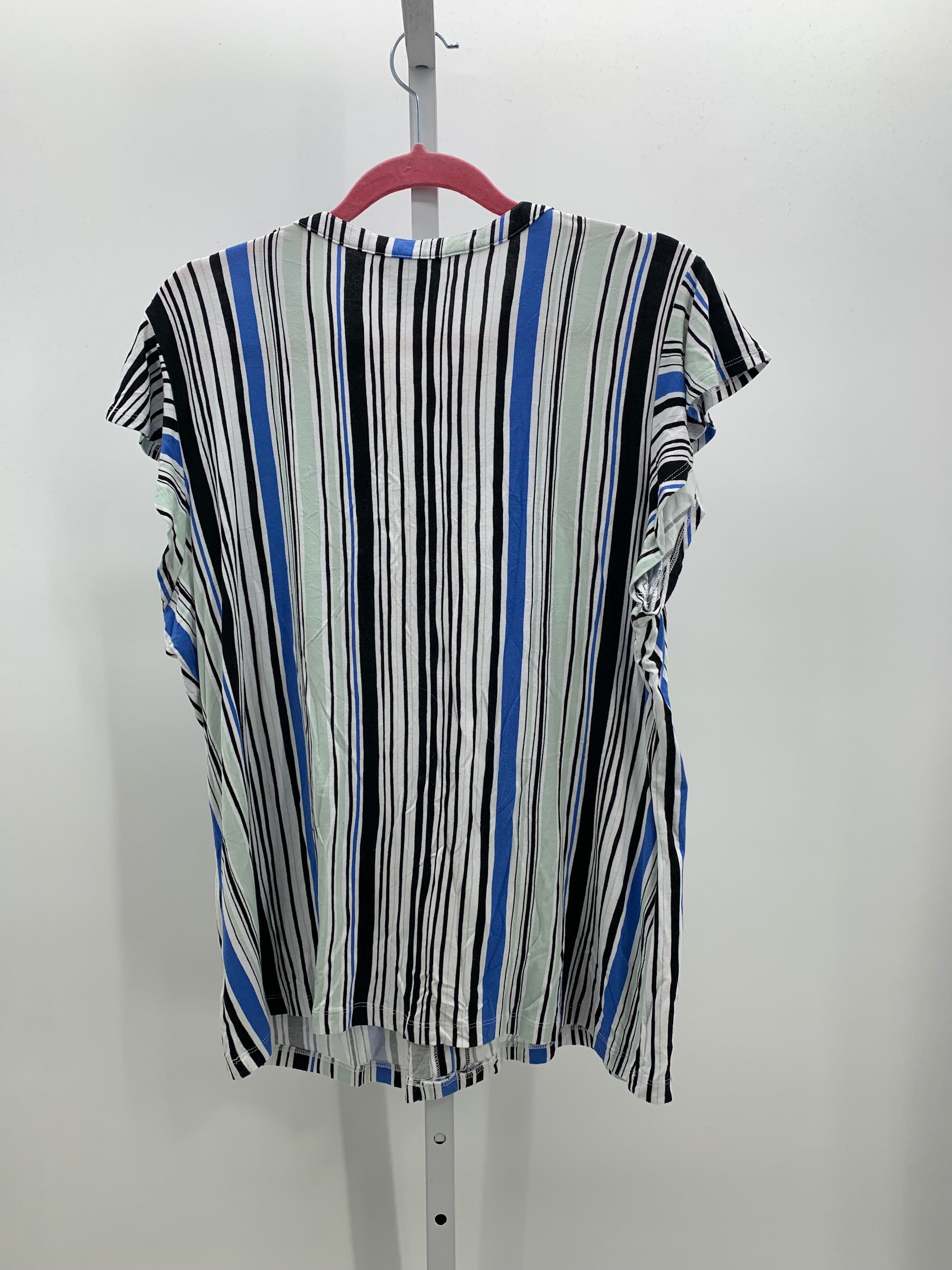 Liz Claiborne Size Extra Large Misses Short Sleeve Shirt