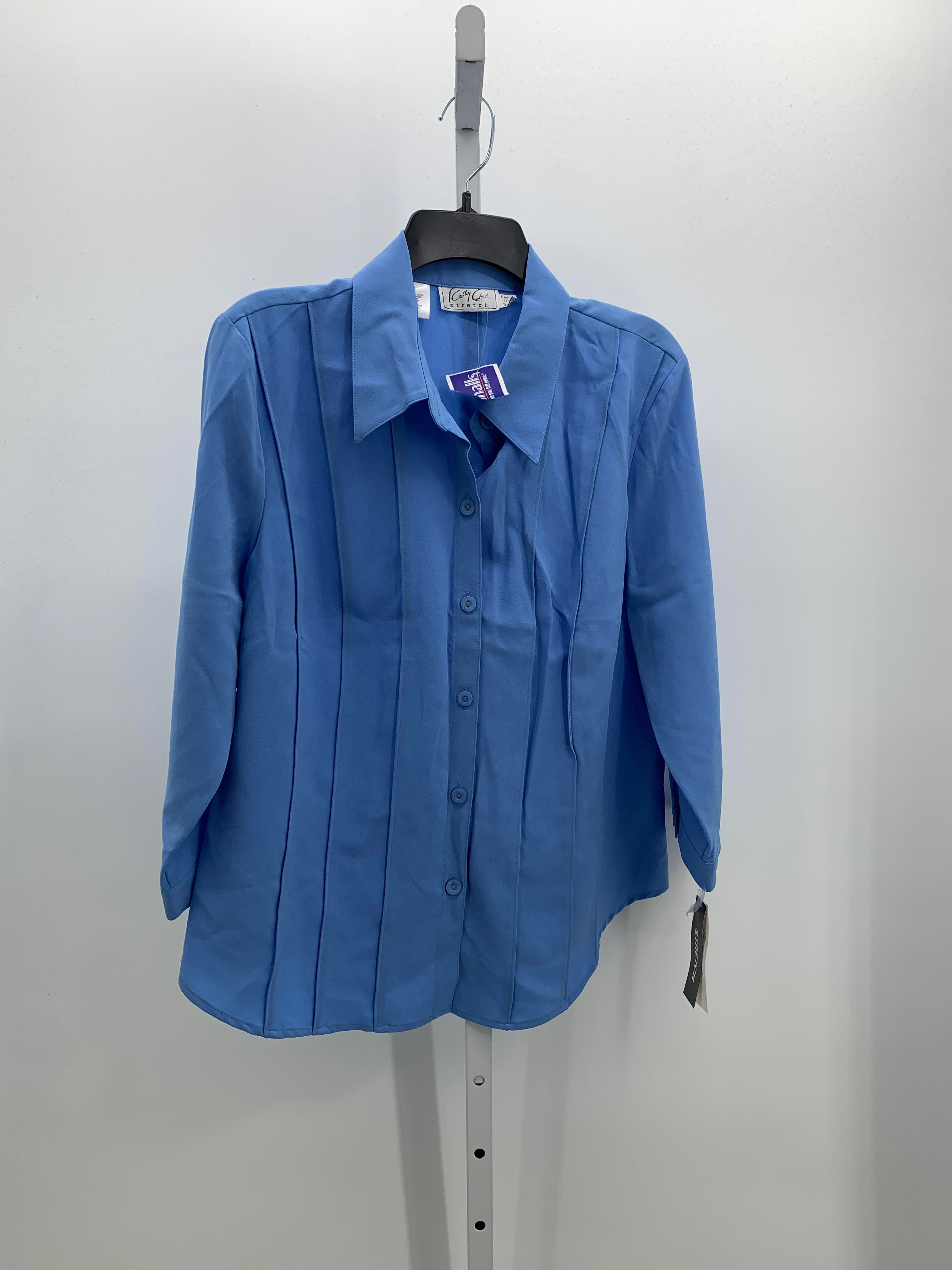 Kathy Che Size 16 Misses 3/4 Sleeve Shirt