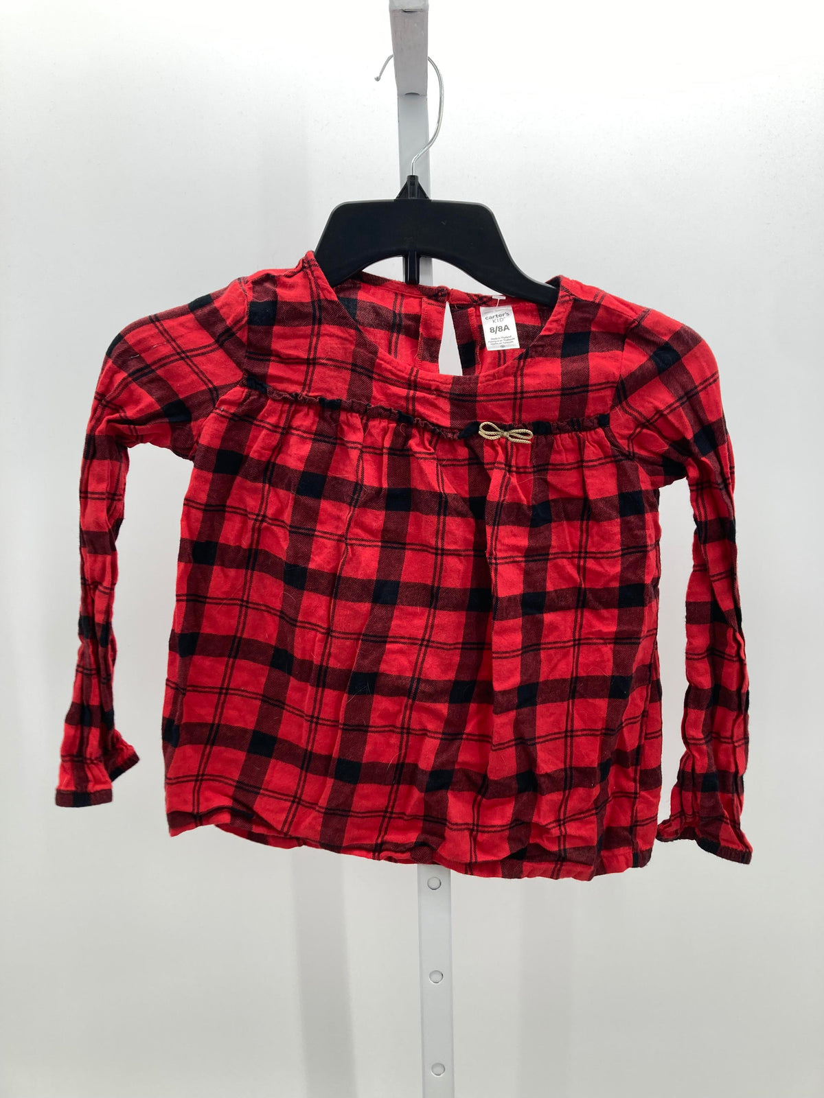 Carters Size 8 Girls Long Sleeve Shirt