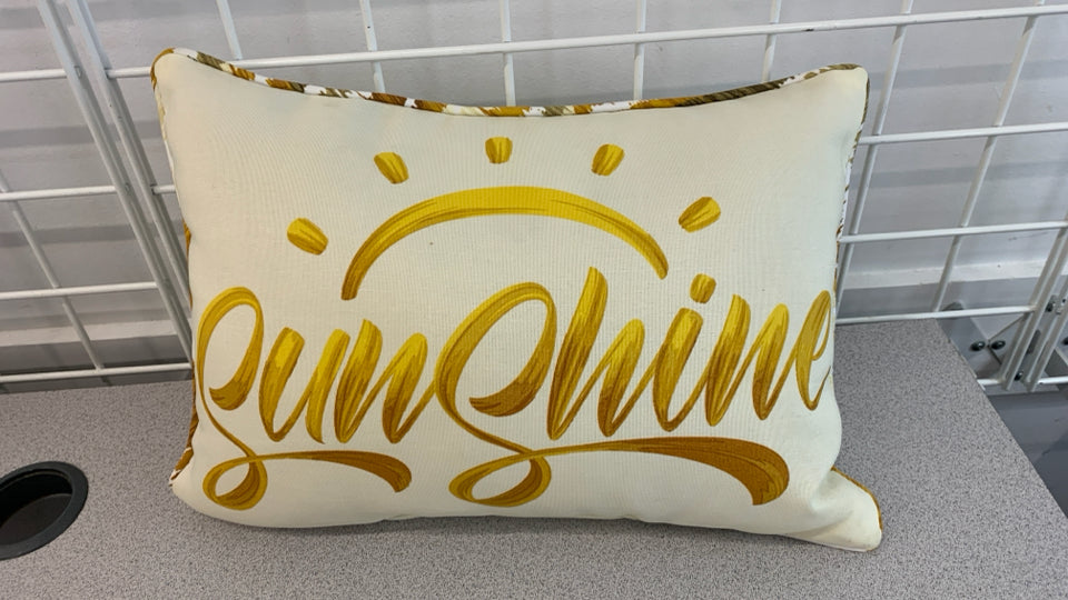 SUNSHINE PILLOW.