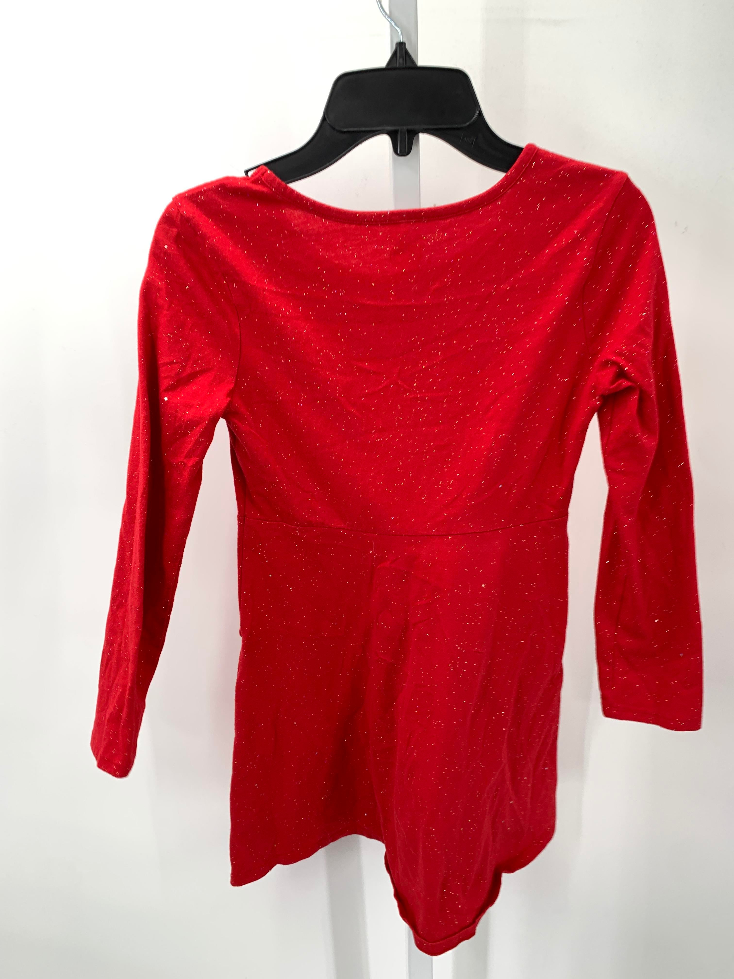 Wonder Nation Size 7-8 Girls Long Sleeve Dress